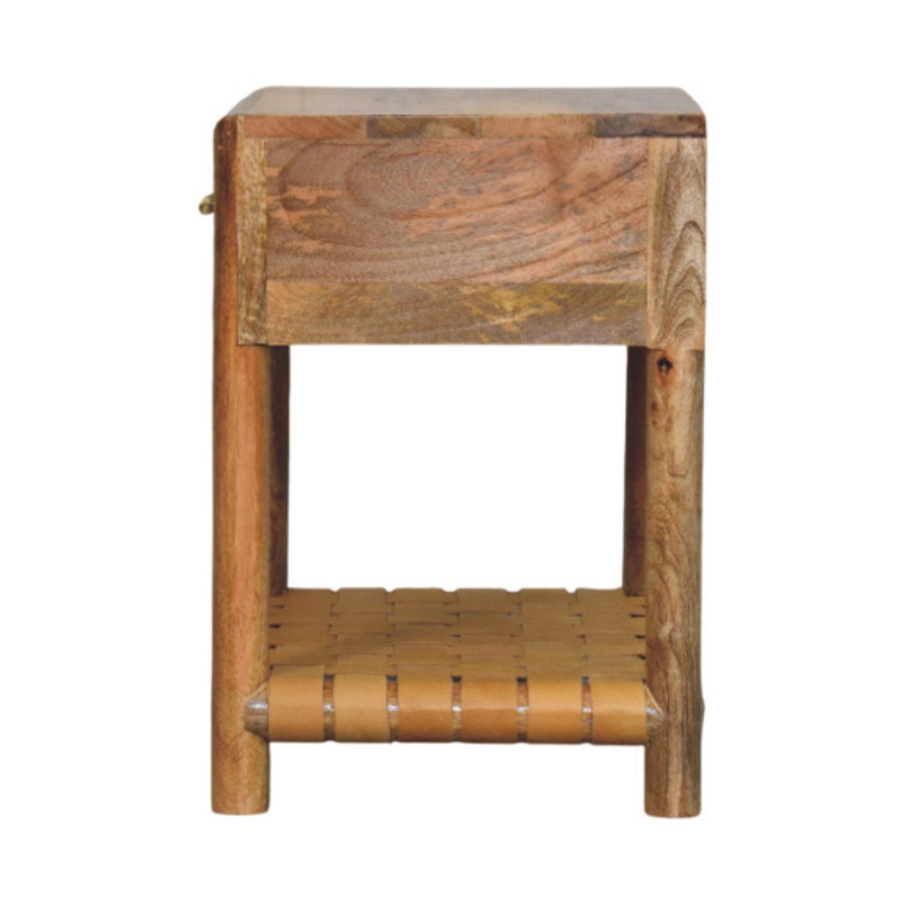 Regency - Woven Nightstand With Drawer - Light Brown