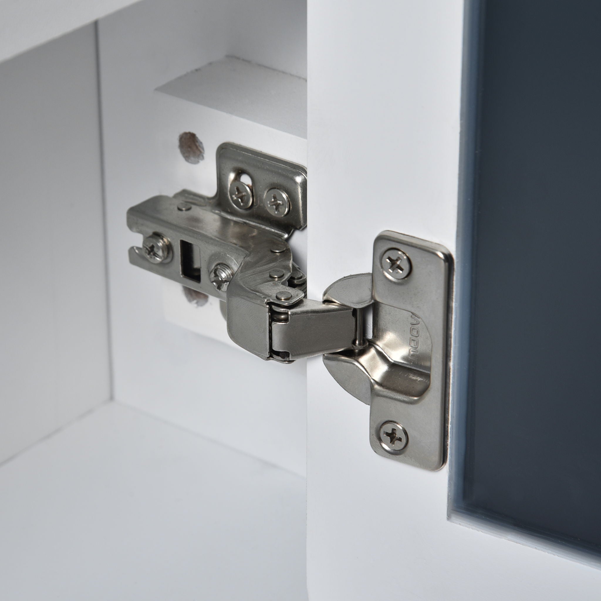 Wall Mounted Bathroom Storage Cabinet With Mirror, Medicine Cabinet With Height Adjustable Shelf