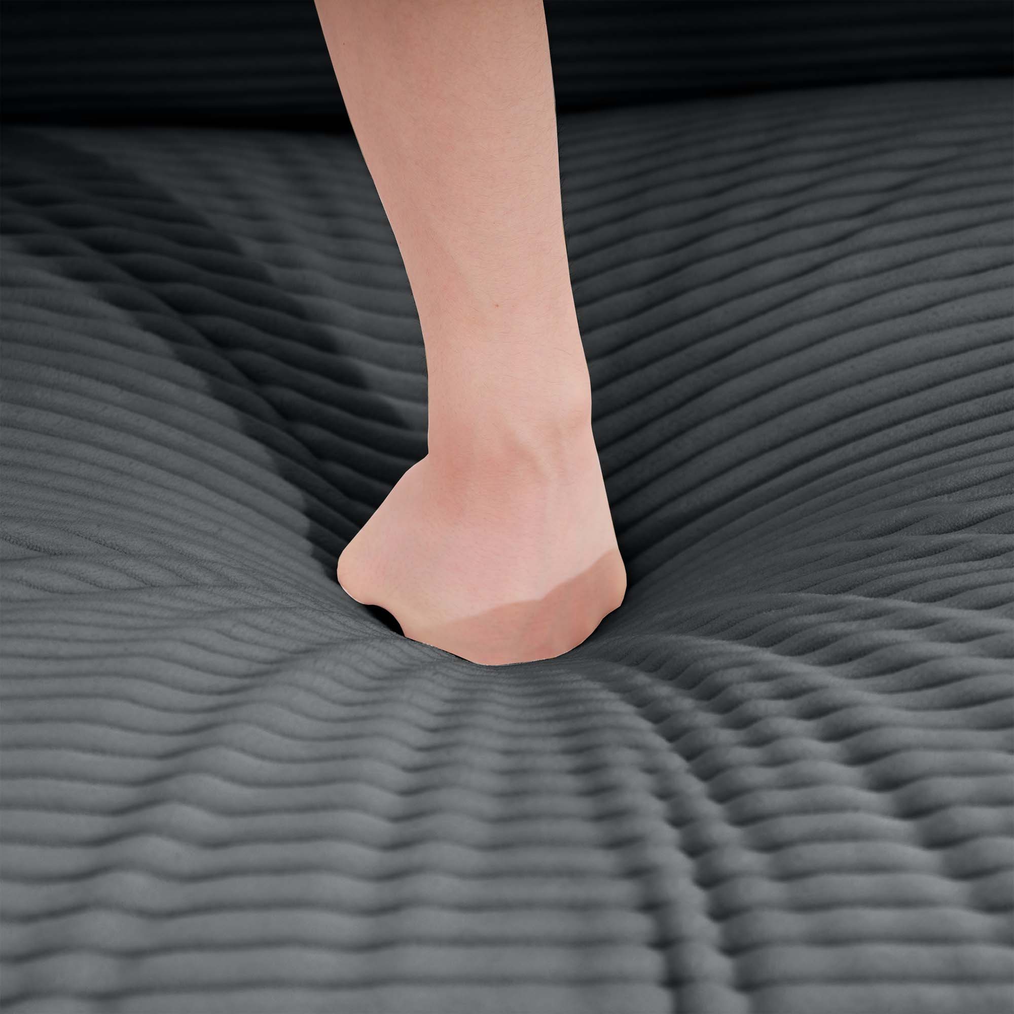 Mid-Century Modern 3 Seater Sectional Sofa With Arm And Throw Pillows