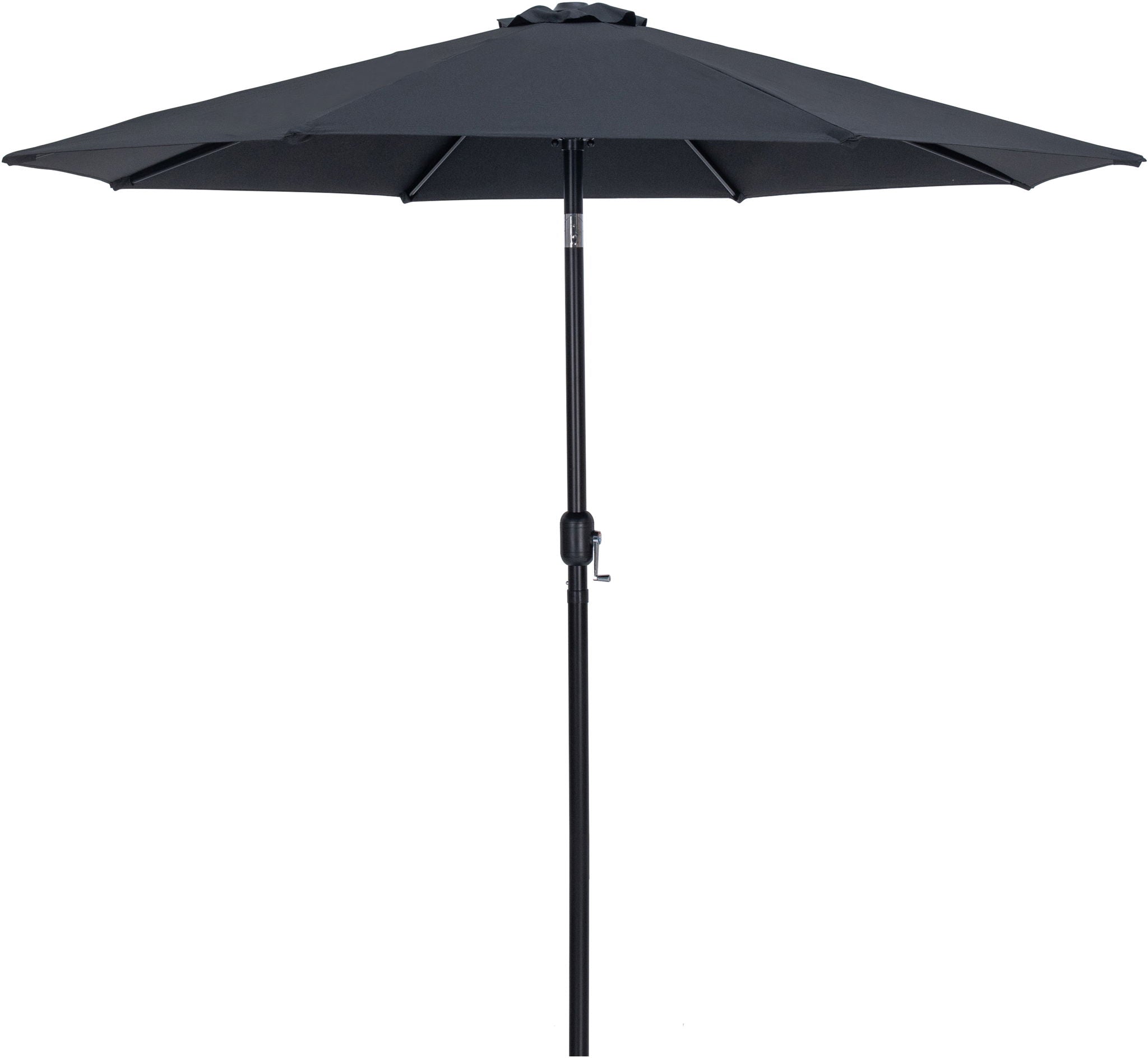 Fiji - Aluminum Patio Umbrella With Square White And Black Base
