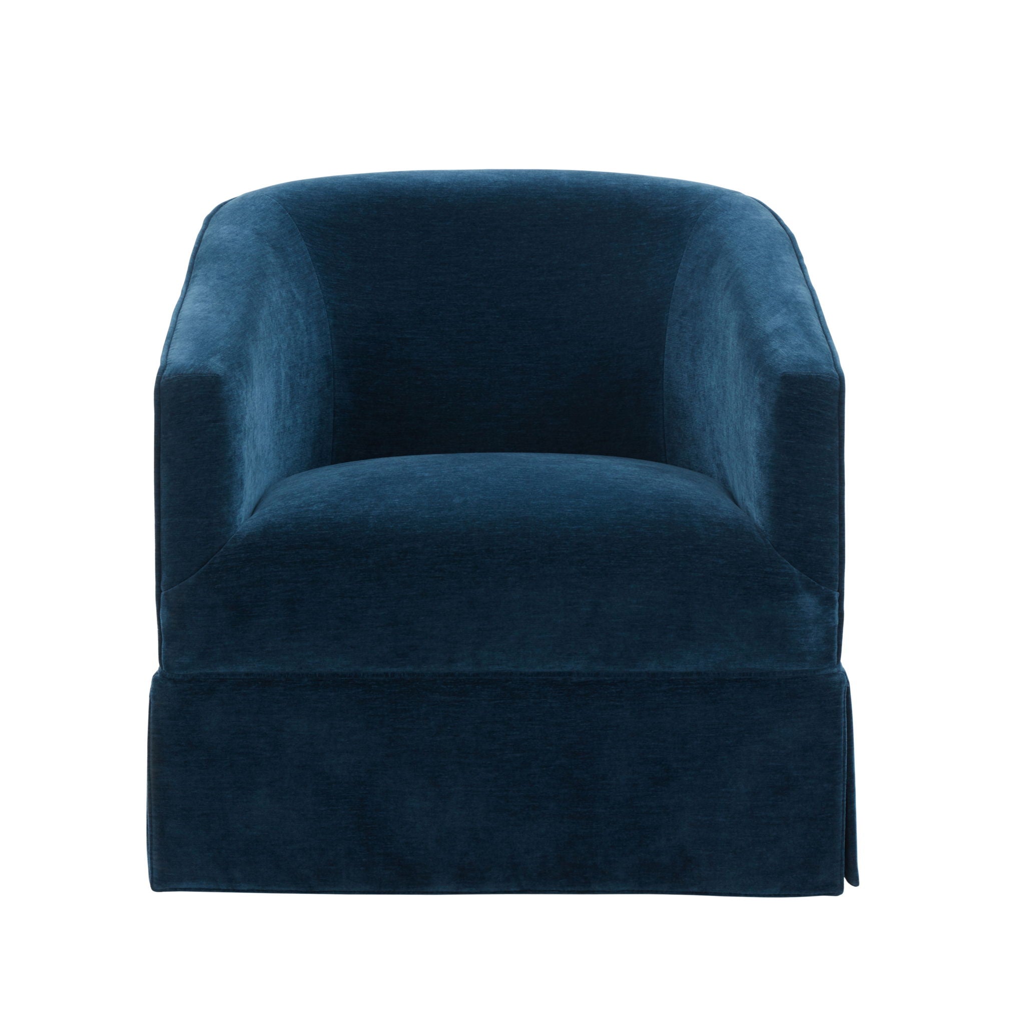 Elm - Skirted Swivel Chair