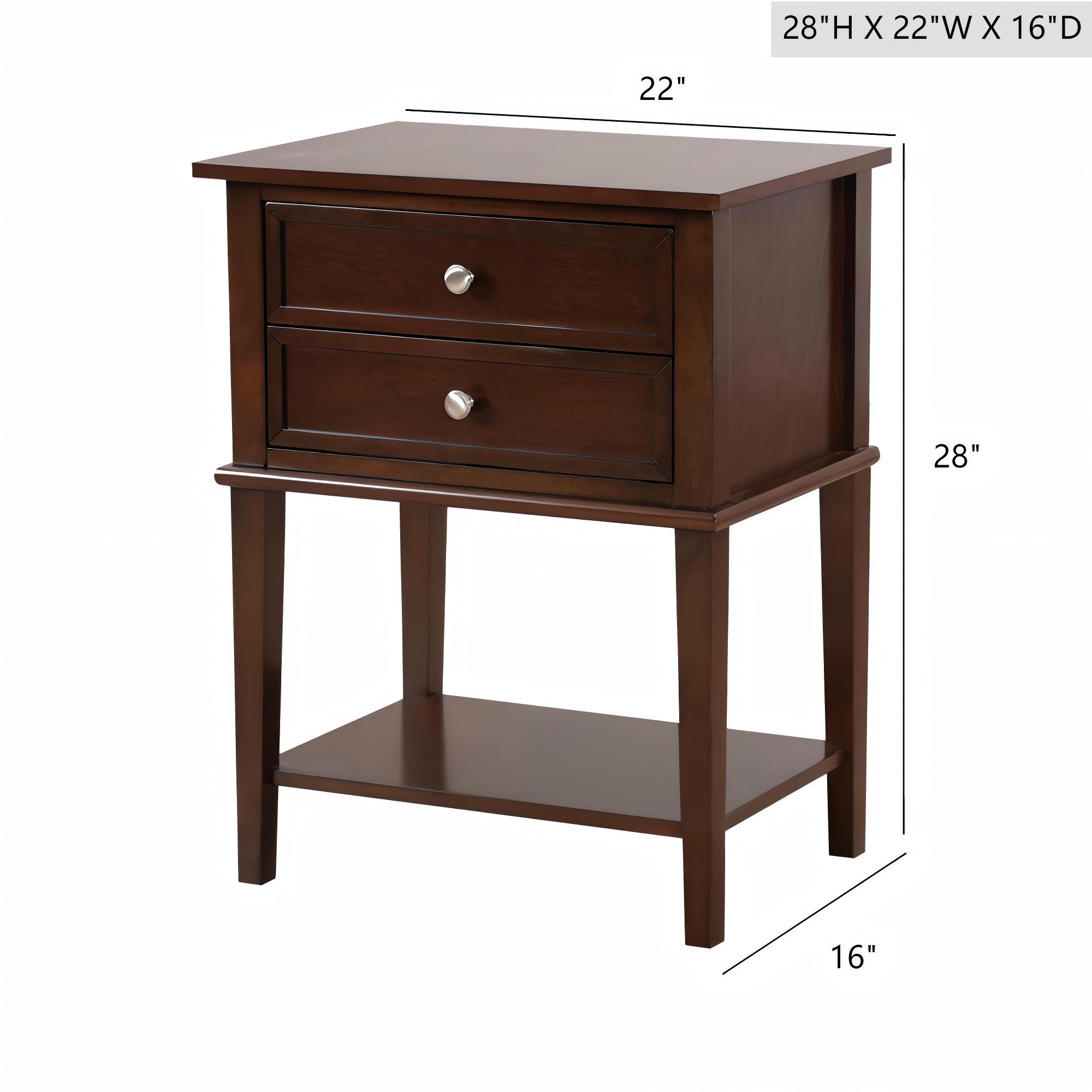 Vibrant Contemporary Nightstand