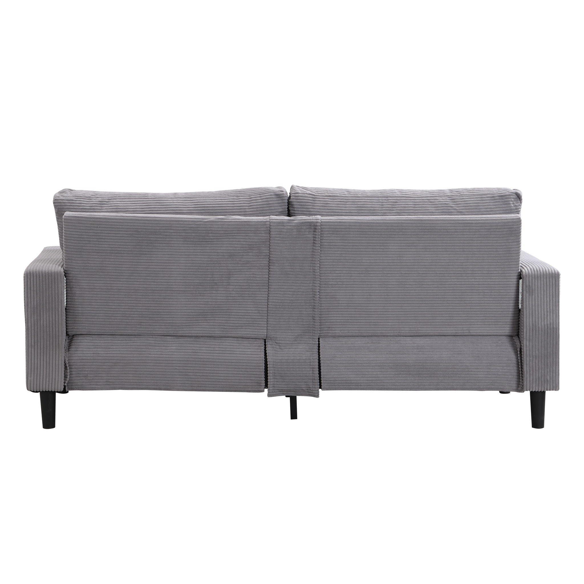 Modern Upholstered 2 Piece Sofa Set With 3 Seater And 2 Seater