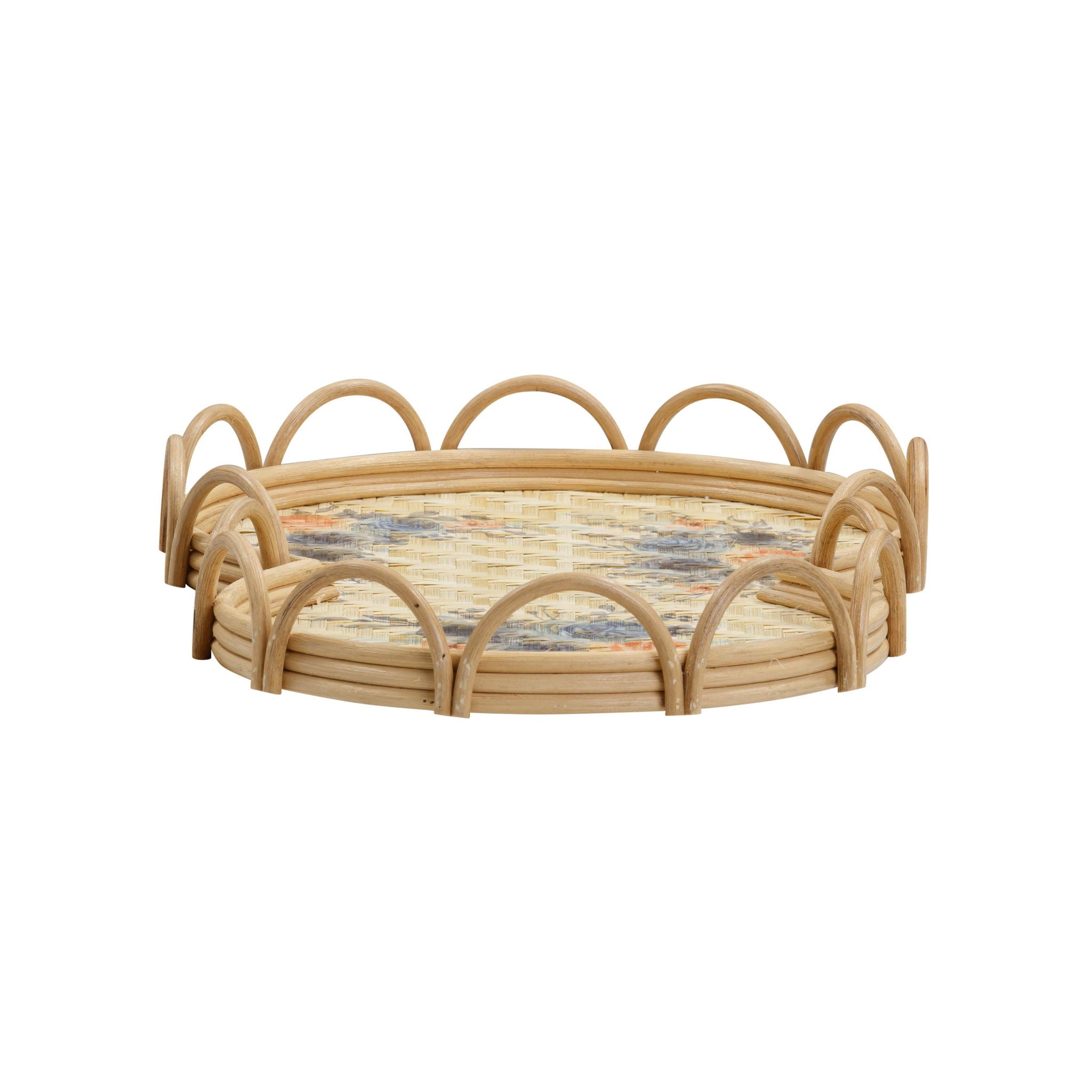Corey - Figure Eight Bamboo Tray - Multi
