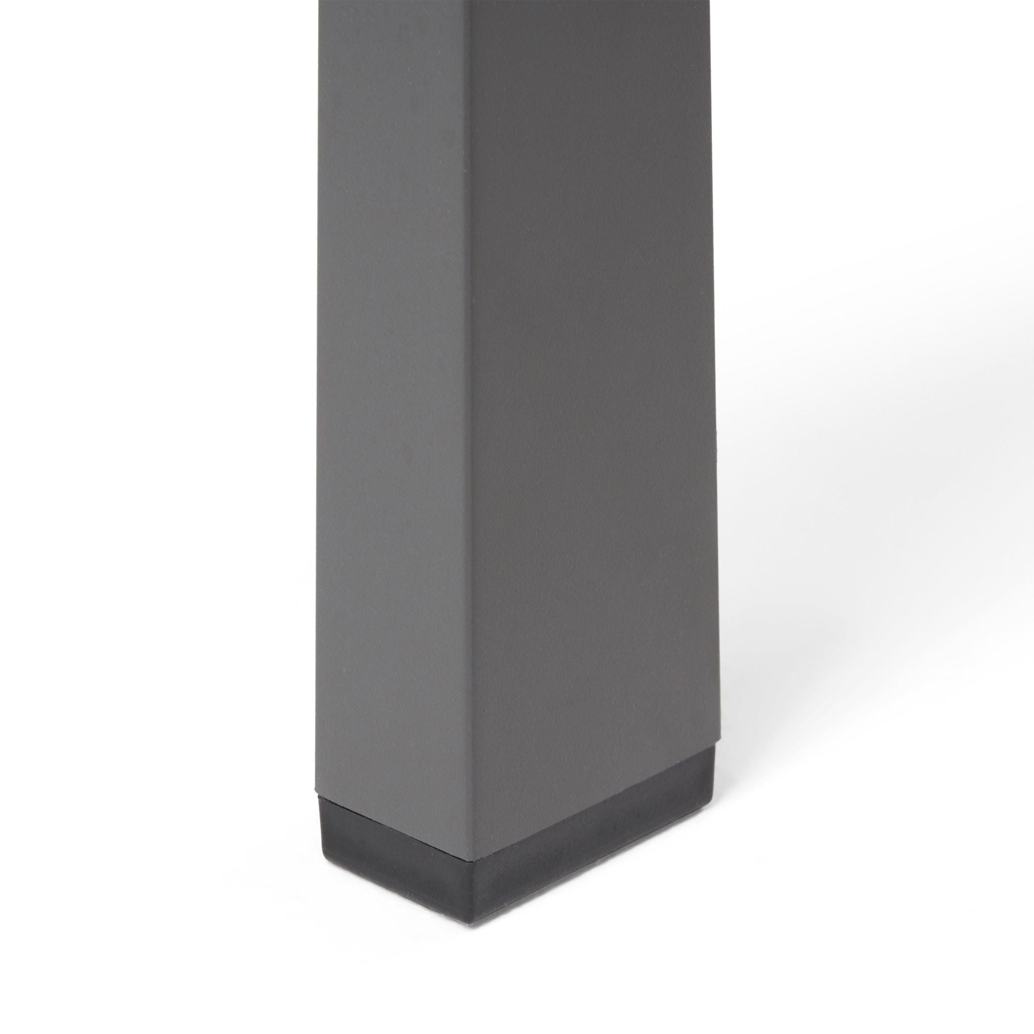 Cape Coral - Contemporary Side Table With Frosted Glass Top