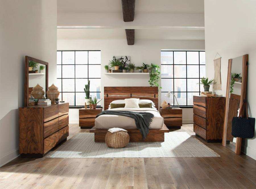 Winslow - 4-Drawer Bedroom Chest - Smokey Walnut
