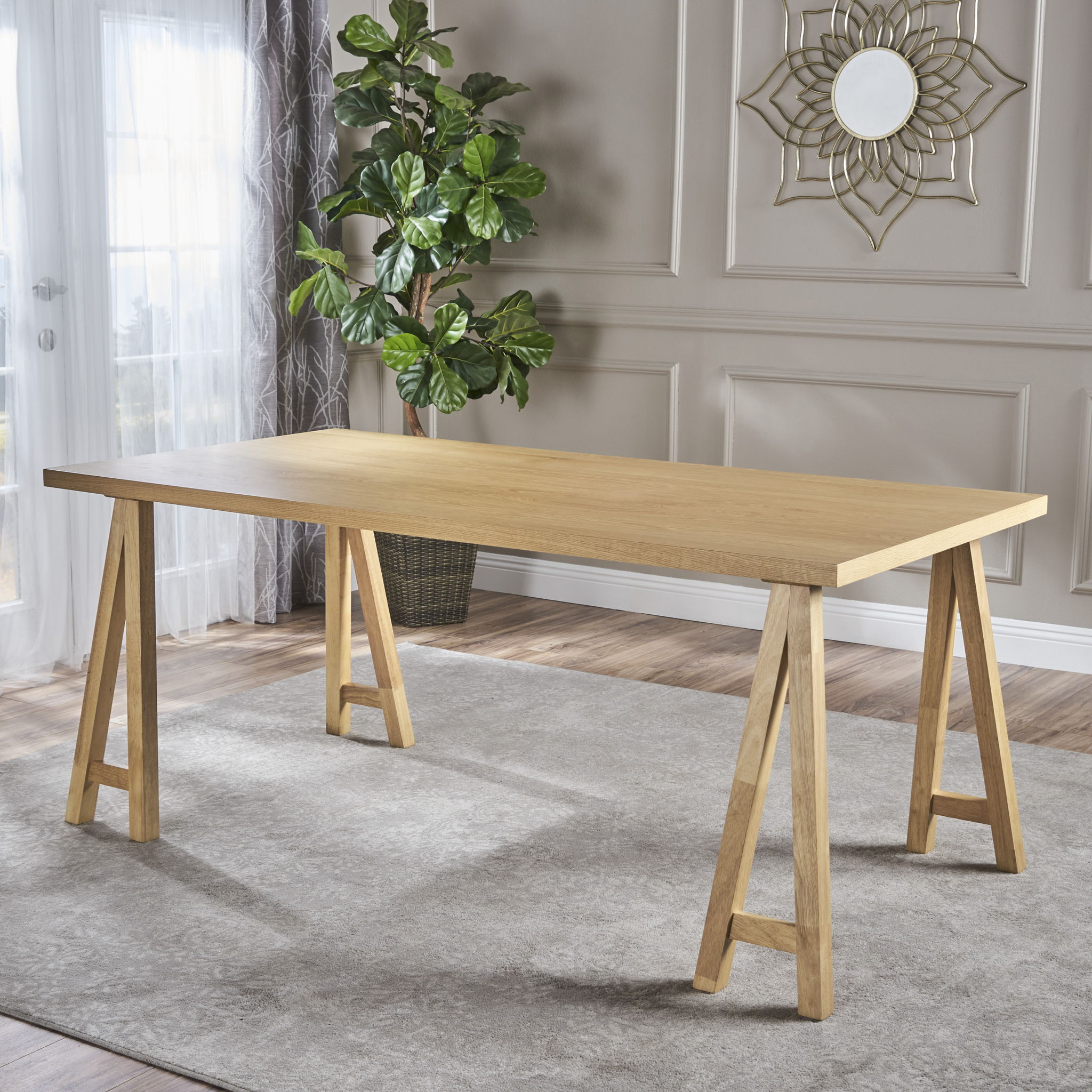 Elegant Dining Table Versatile Use