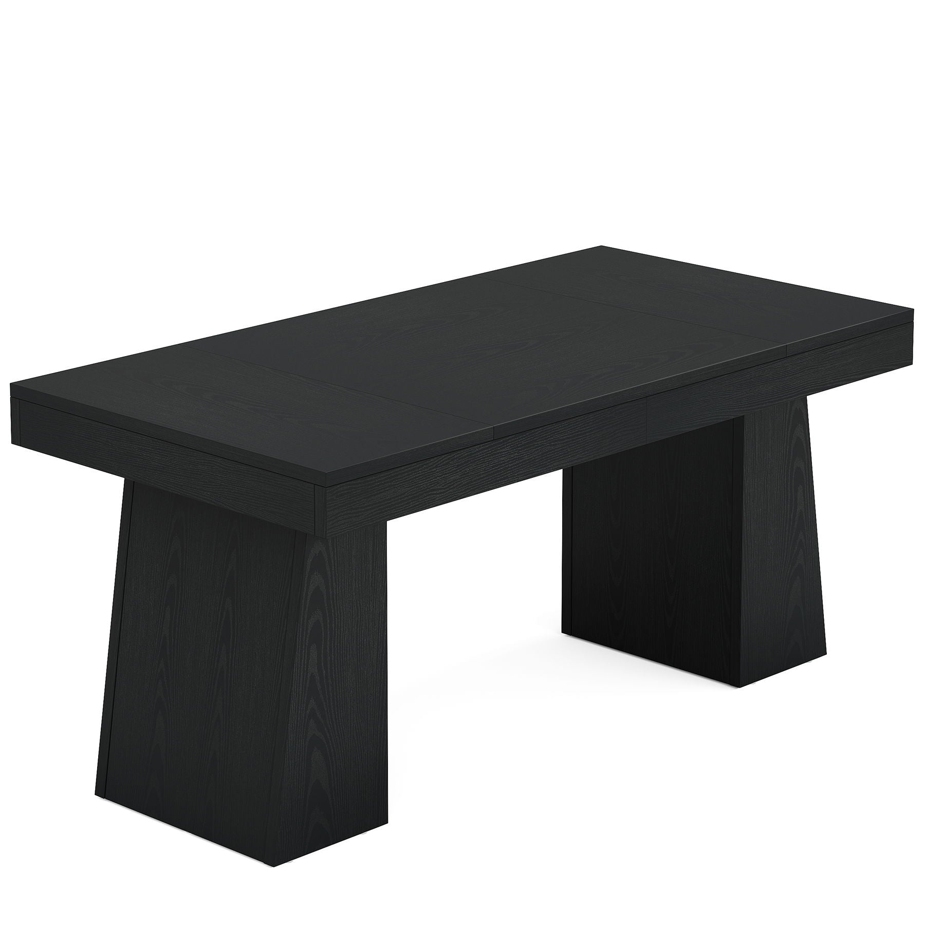 Executive Desk, Workstation With Double Trapezoid Base