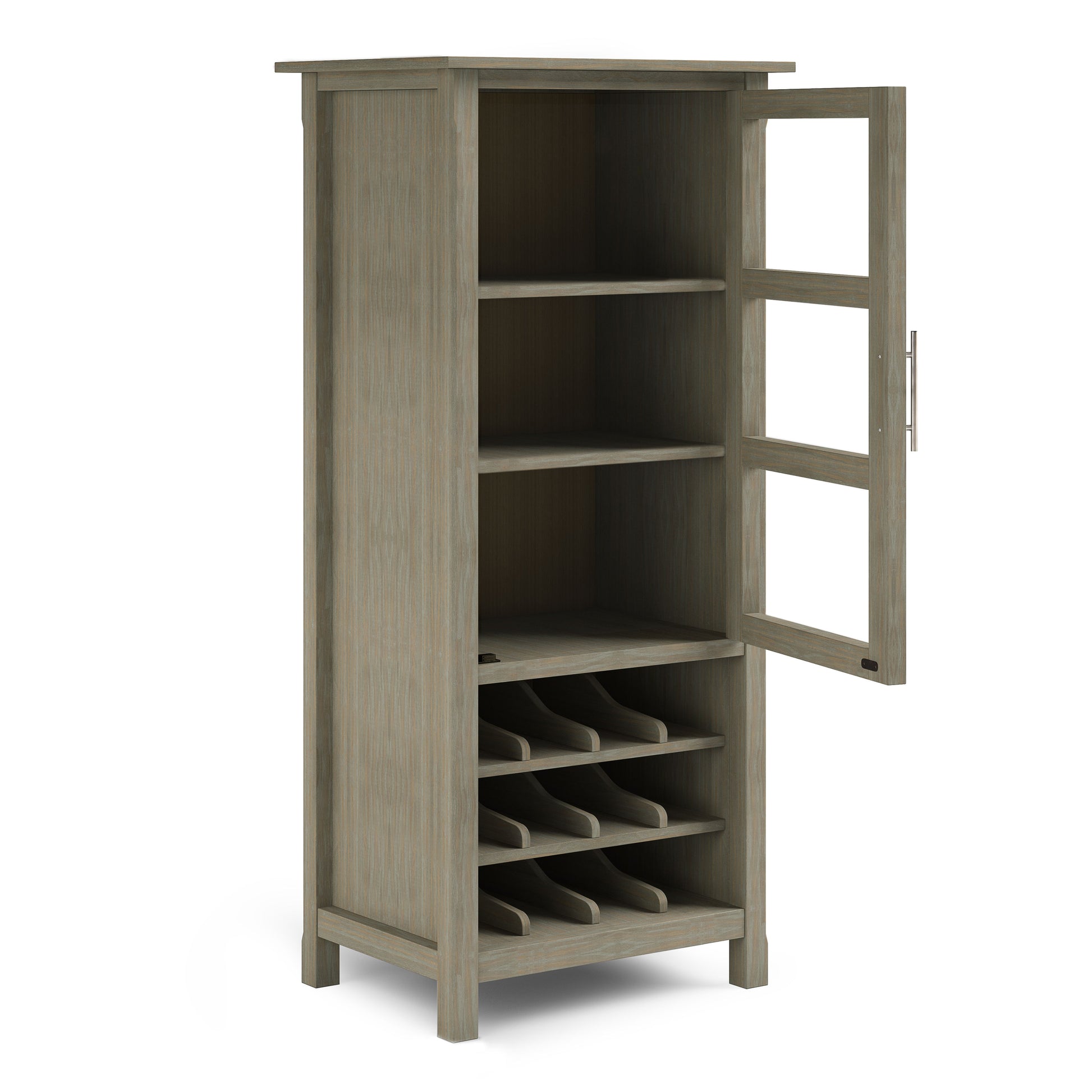 Avalon - High Storage, Wine Rack Cabinet - Best Buy Furniture