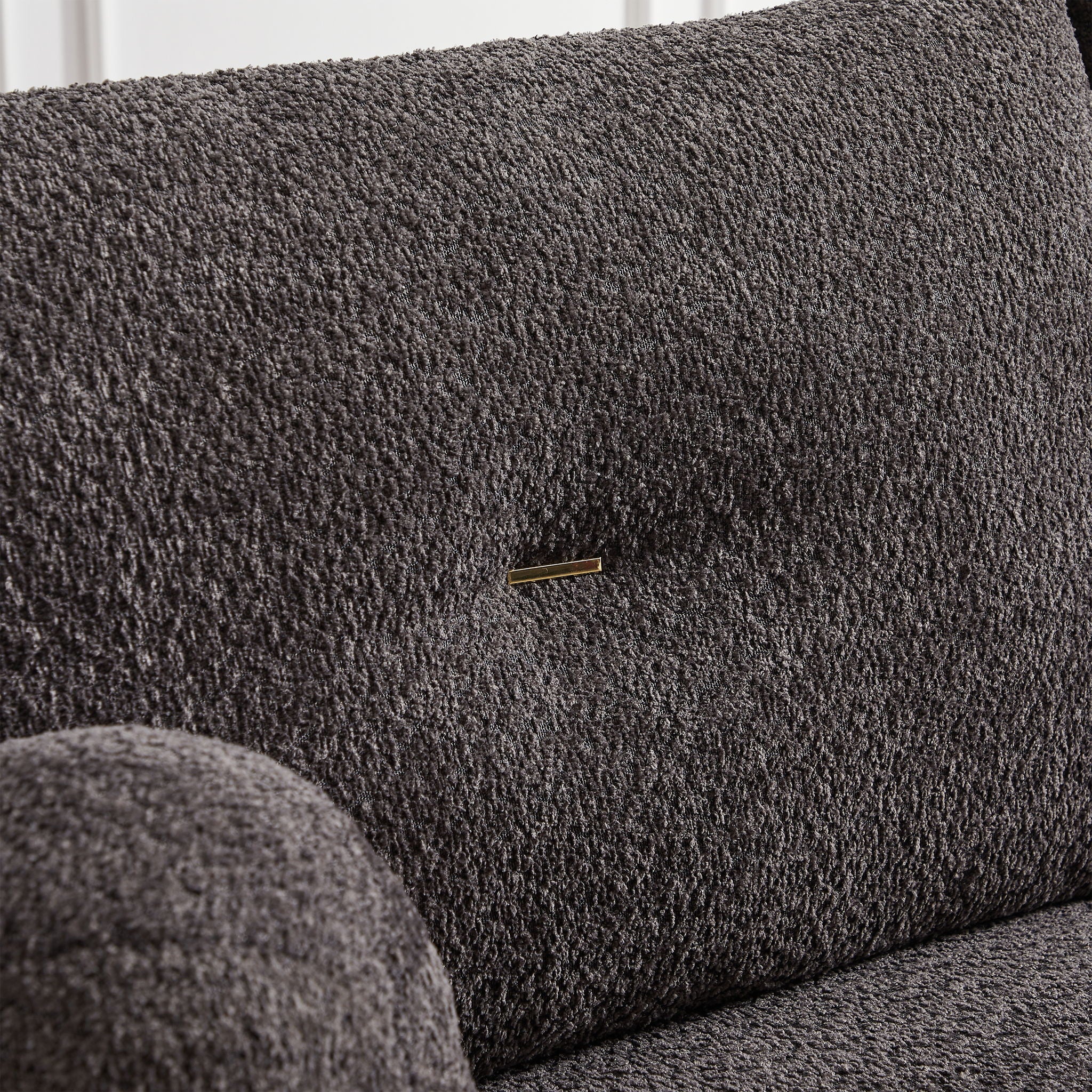 2 Seater Cushion Sofa With 2 Cushions And 2 Ball Pillows