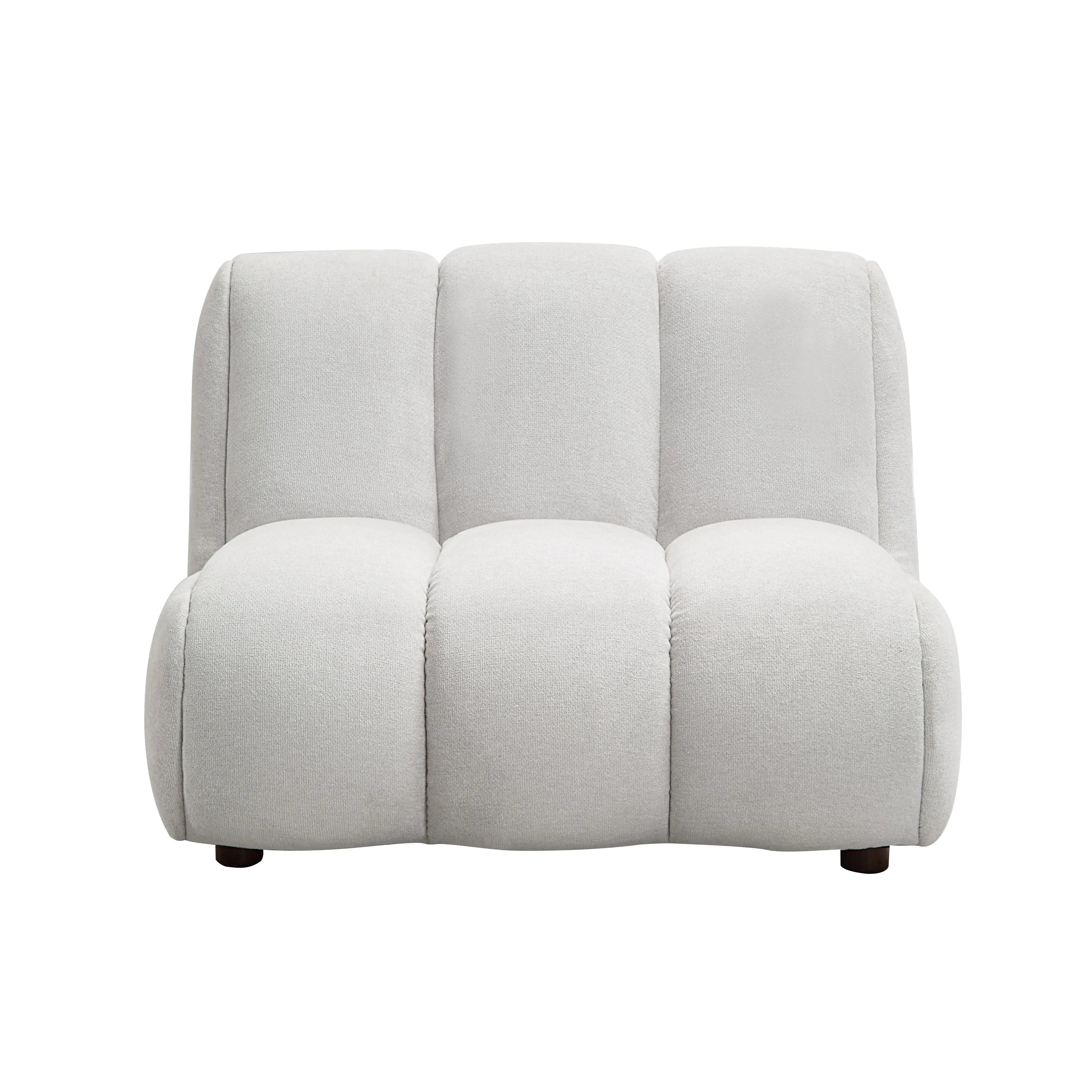 Manilla - Linen Chair - Ivory White - Best Buy Furniture