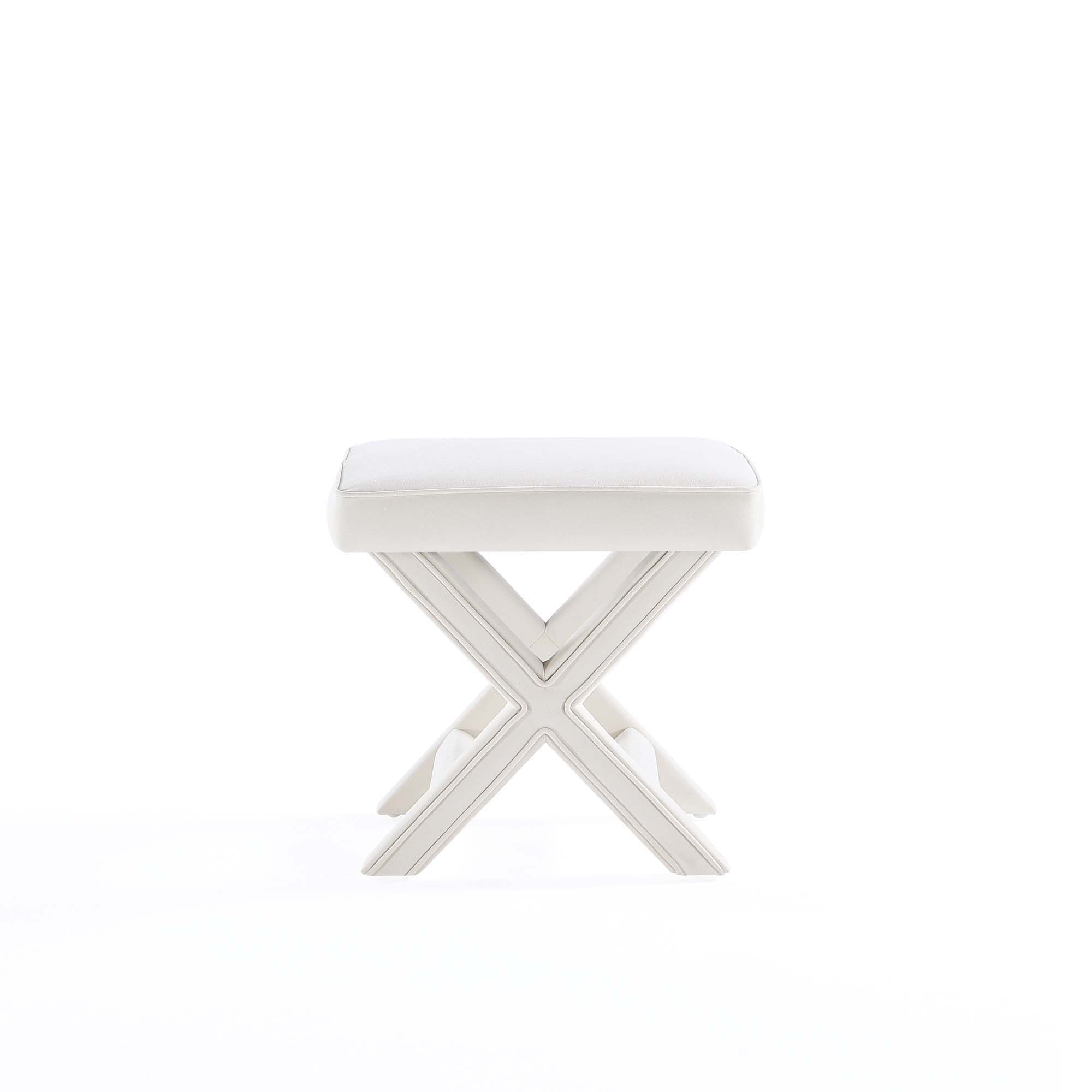 Abigail - Accent Bench With Piped Cushion