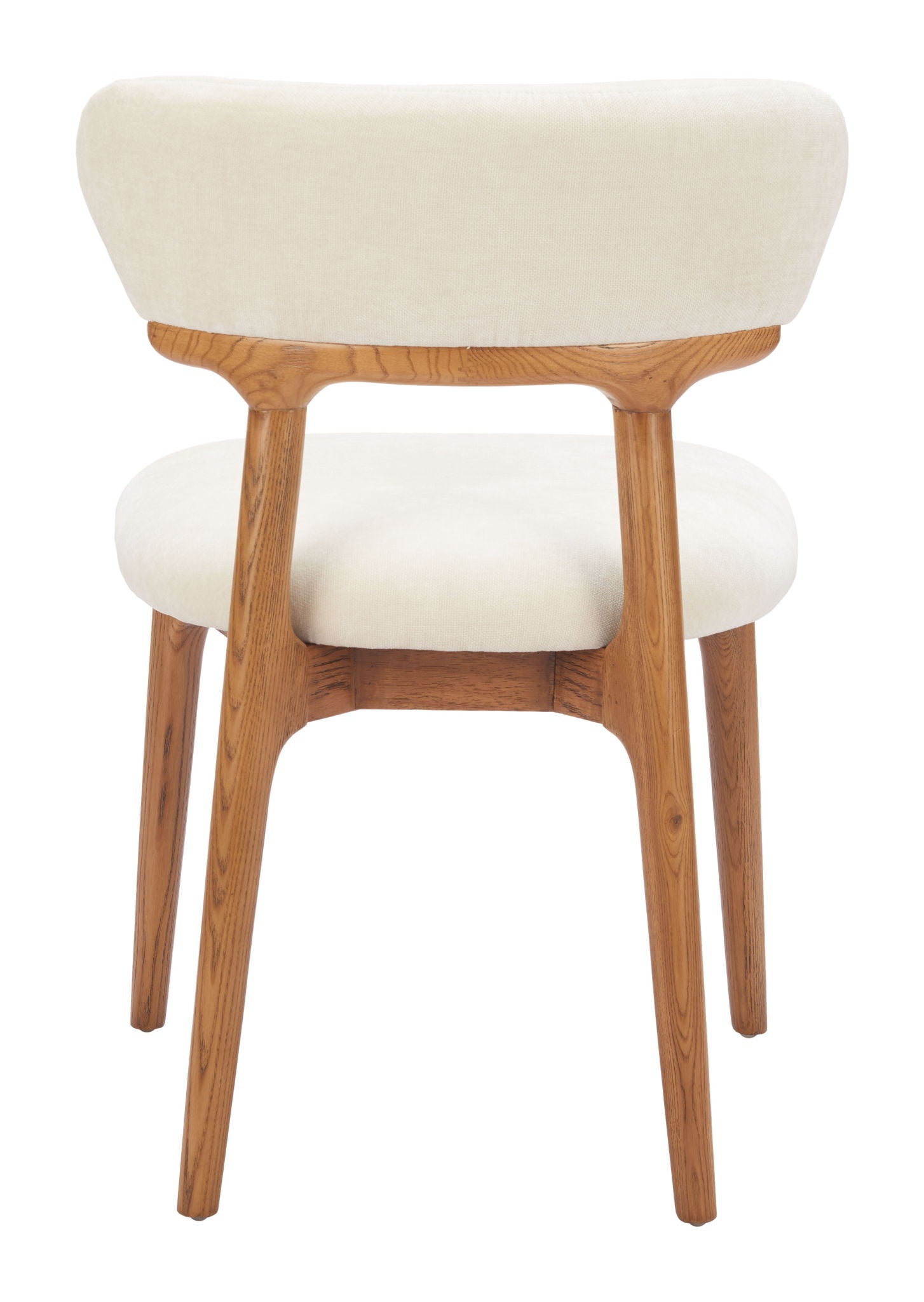 Cedar - Dining Chair (Set of 2) - White & Walnut