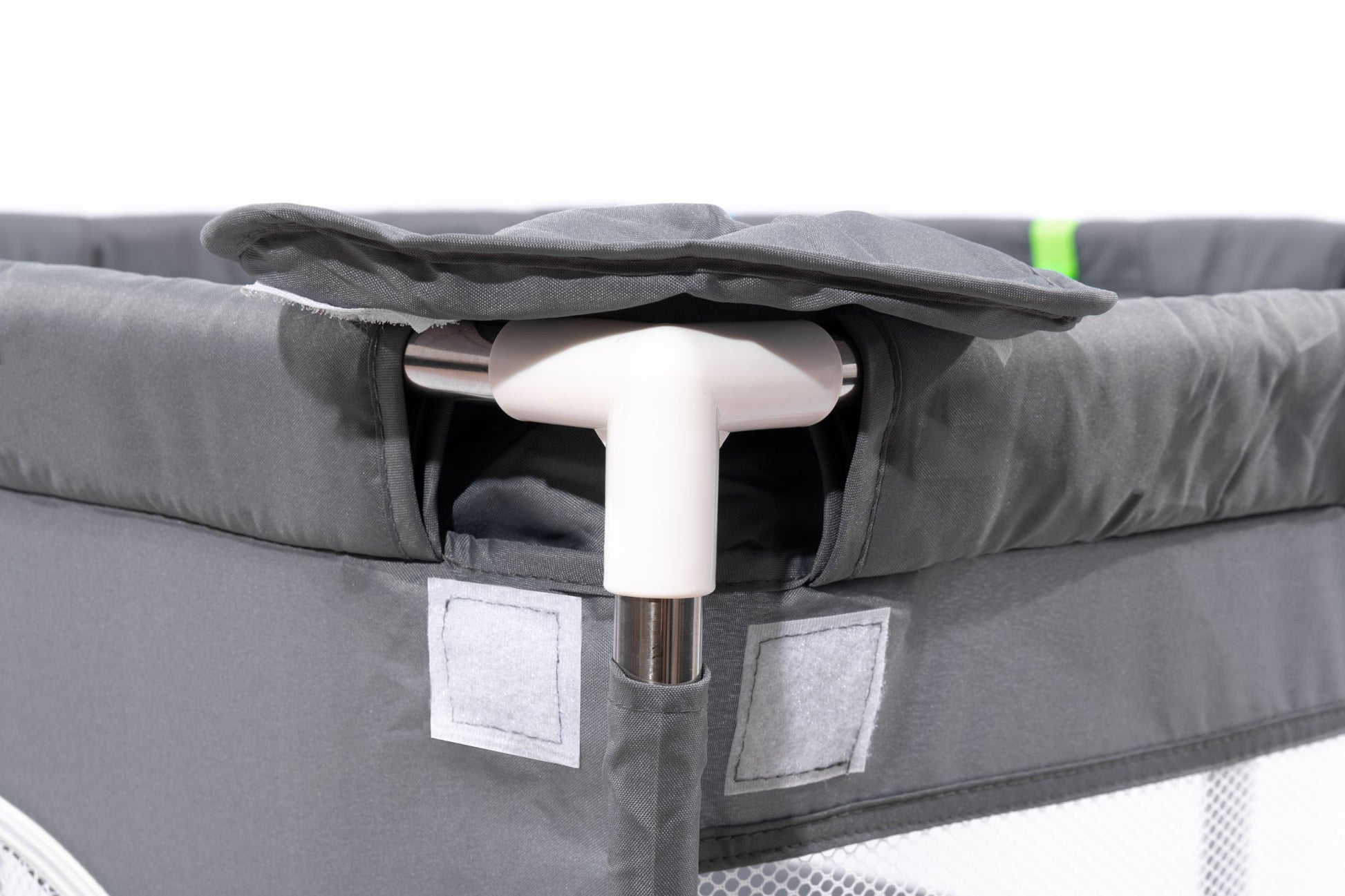 Fabric Baby Playpen, Baby Fence Play Area With Anti Slip Base - Gray - Best Buy Furniture