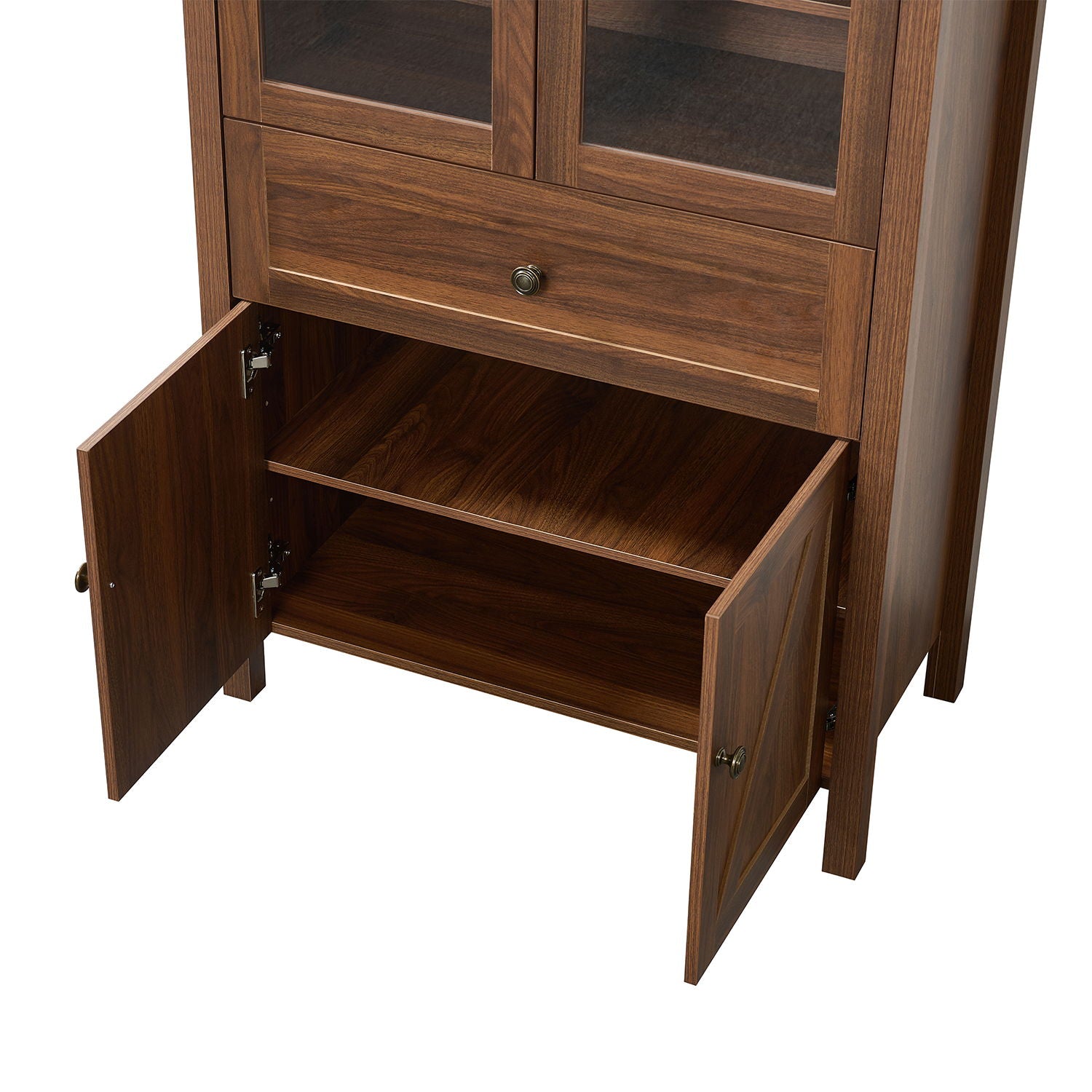 Retro Dome Cabinet With Large Storage Space