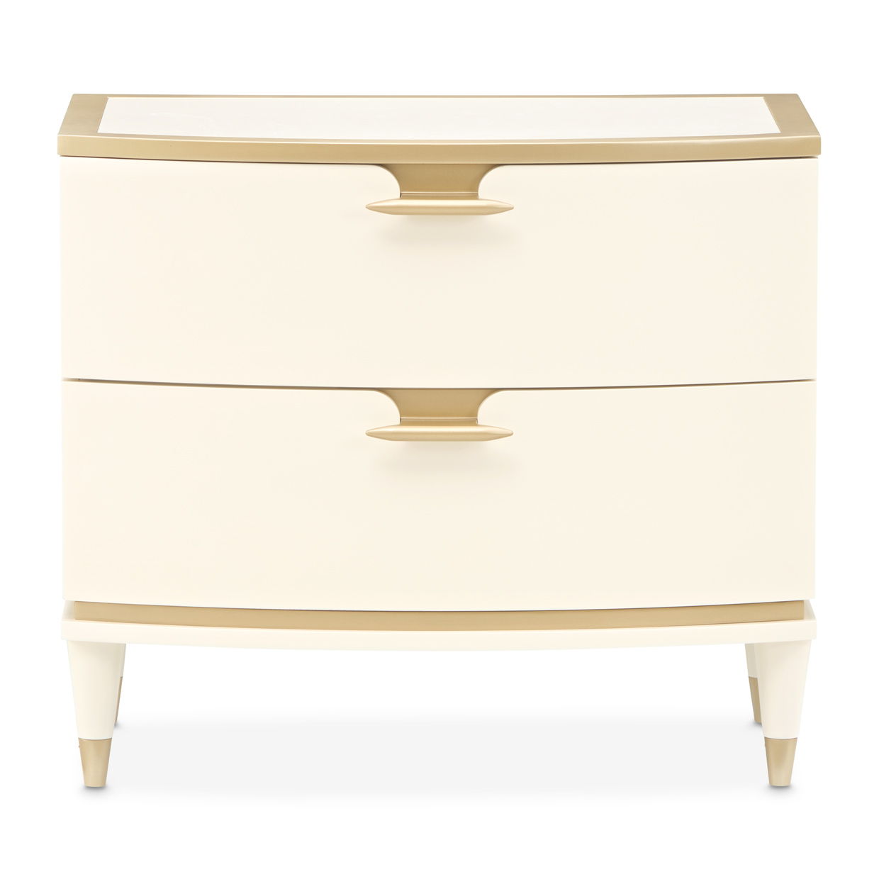 La Terrazza - Large Nightstand - Creamy Pearl