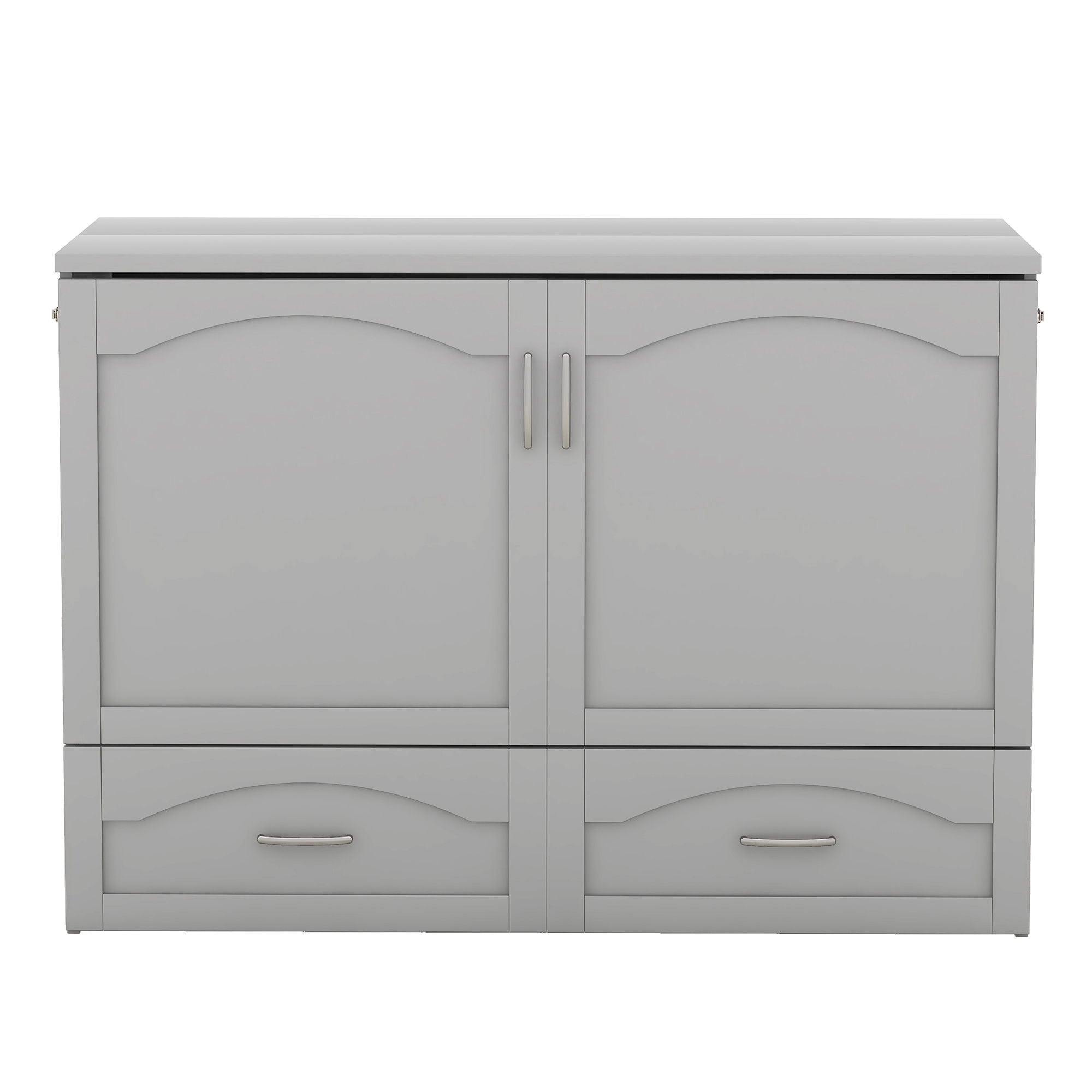 Murphy Wall Bed With Drawer And A Set Of Sockets & USB Ports, Pulley Structure Design