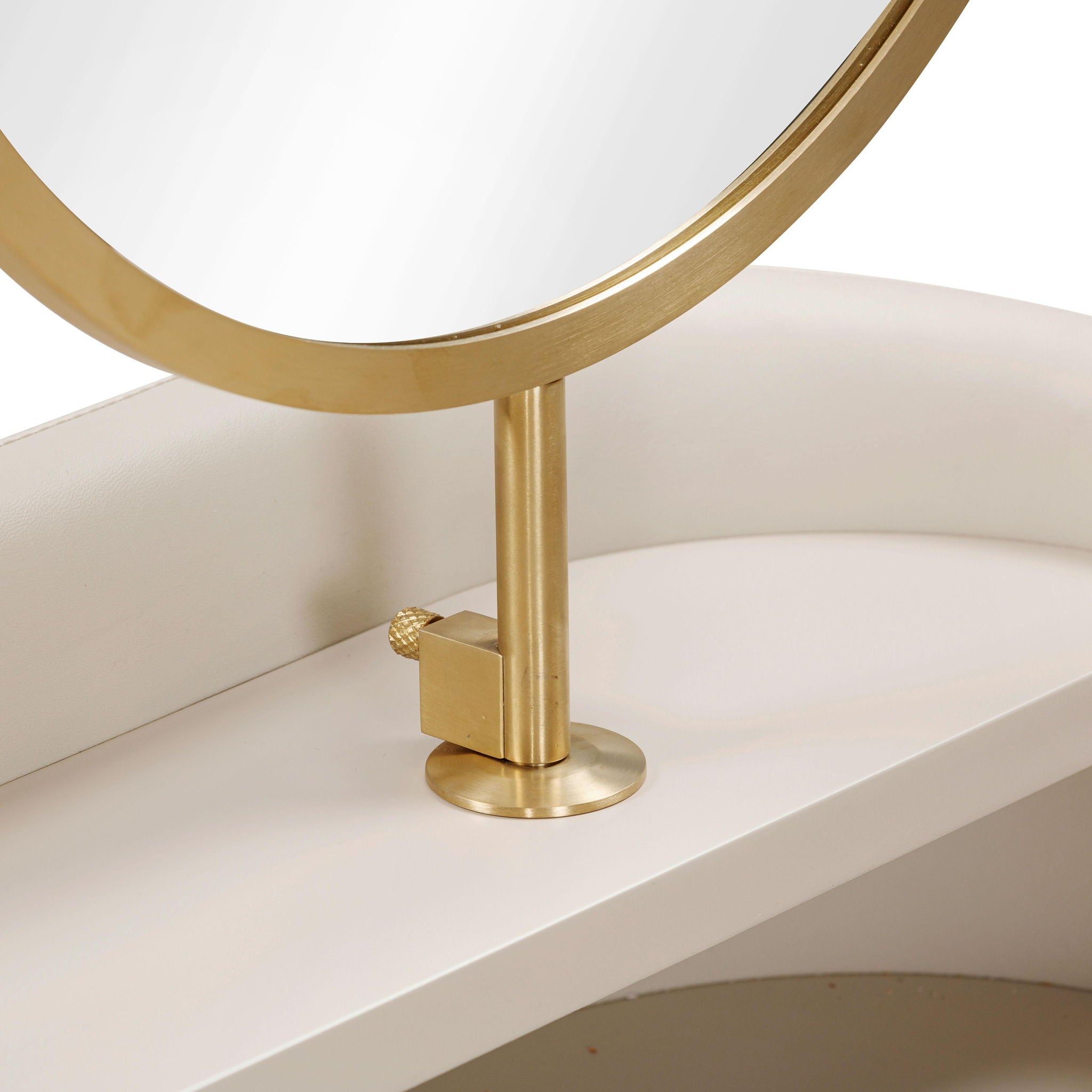 Penelope - Vegan Leather Wrapped Vanity Desk