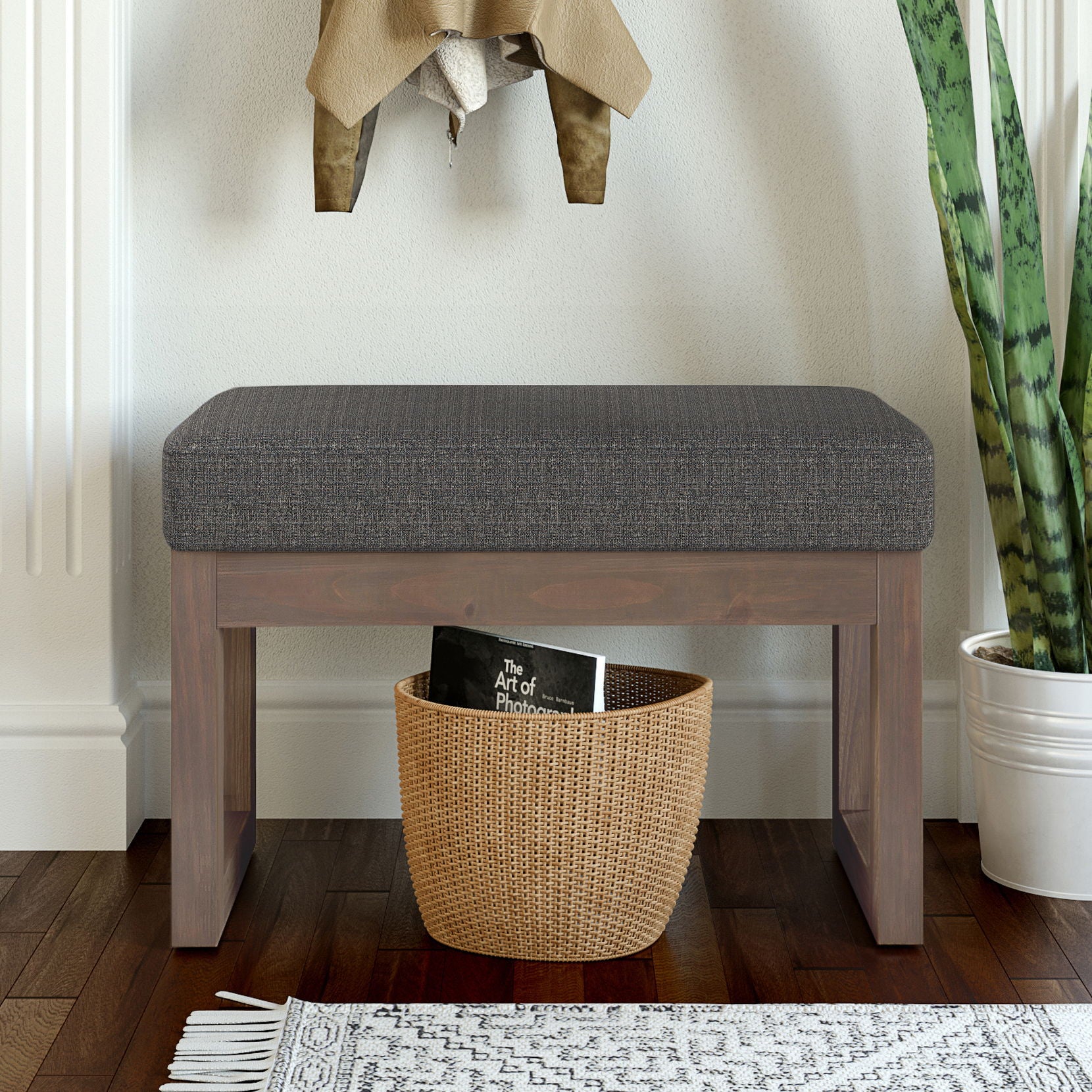 Milltown - Upholstered Ottoman Bench - Best Buy Furniture