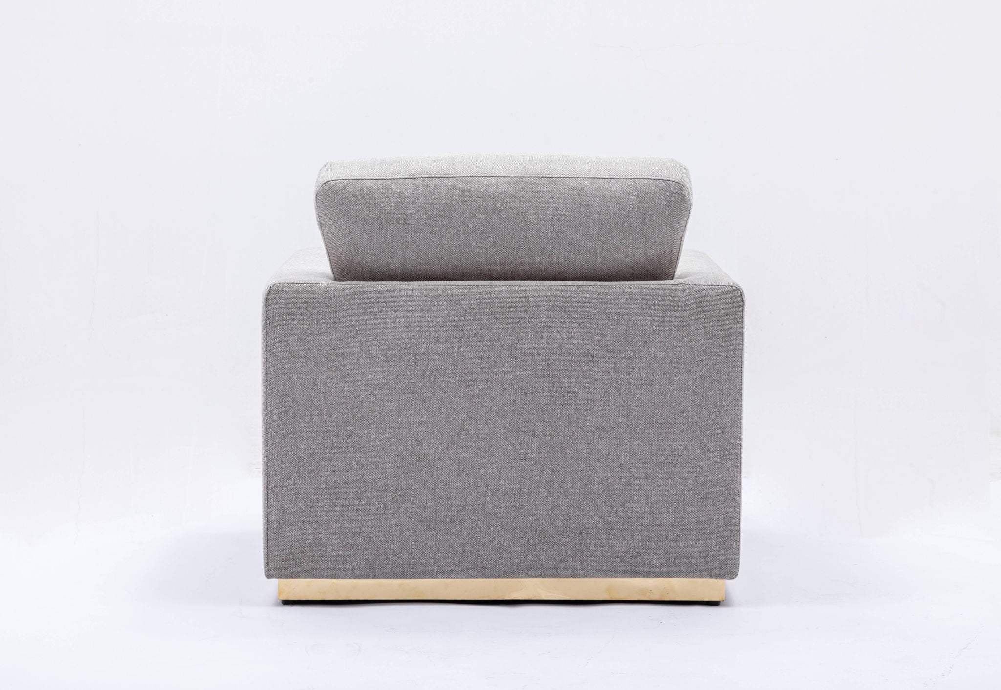 Valin - 3 Piece Living Room Set Meeting Room And Small Apartment Sofa Loveseat Chair - Gray