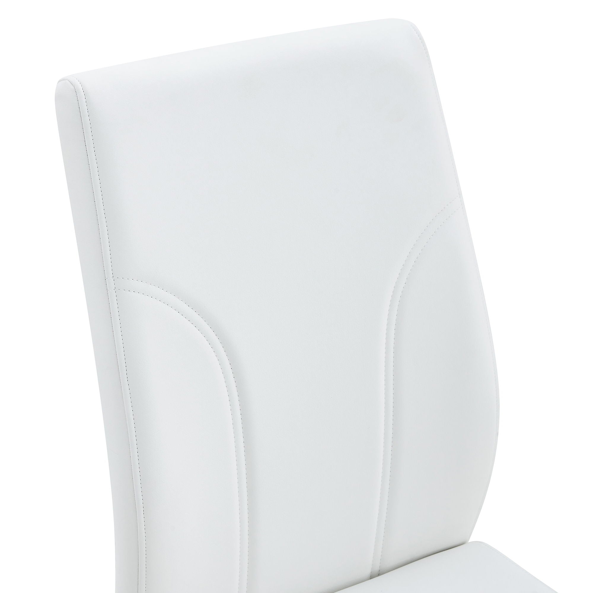 Modern Dining Chairs With High Backrest And Sturdy Legs