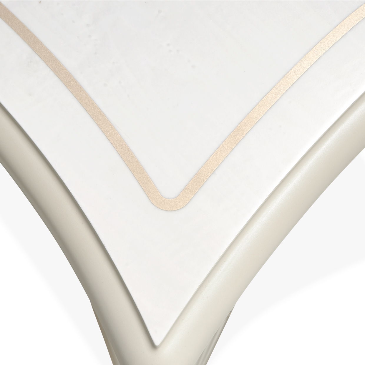 La Marisia - Console Table - Creamy Pearl