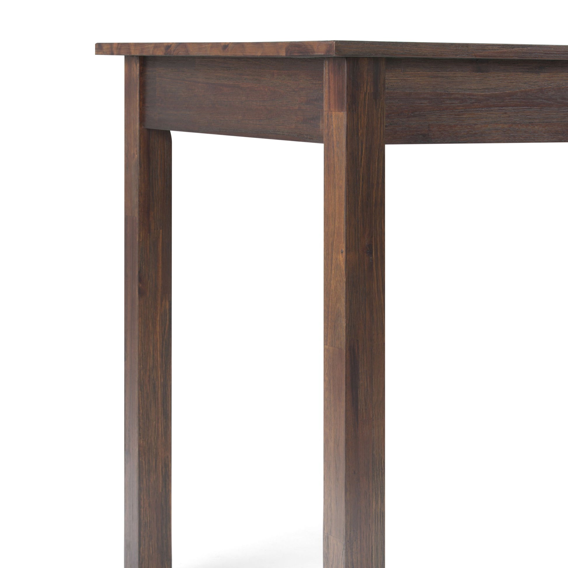 Monroe - Desk - Distressed Charcoal Brown - Best Buy Furniture