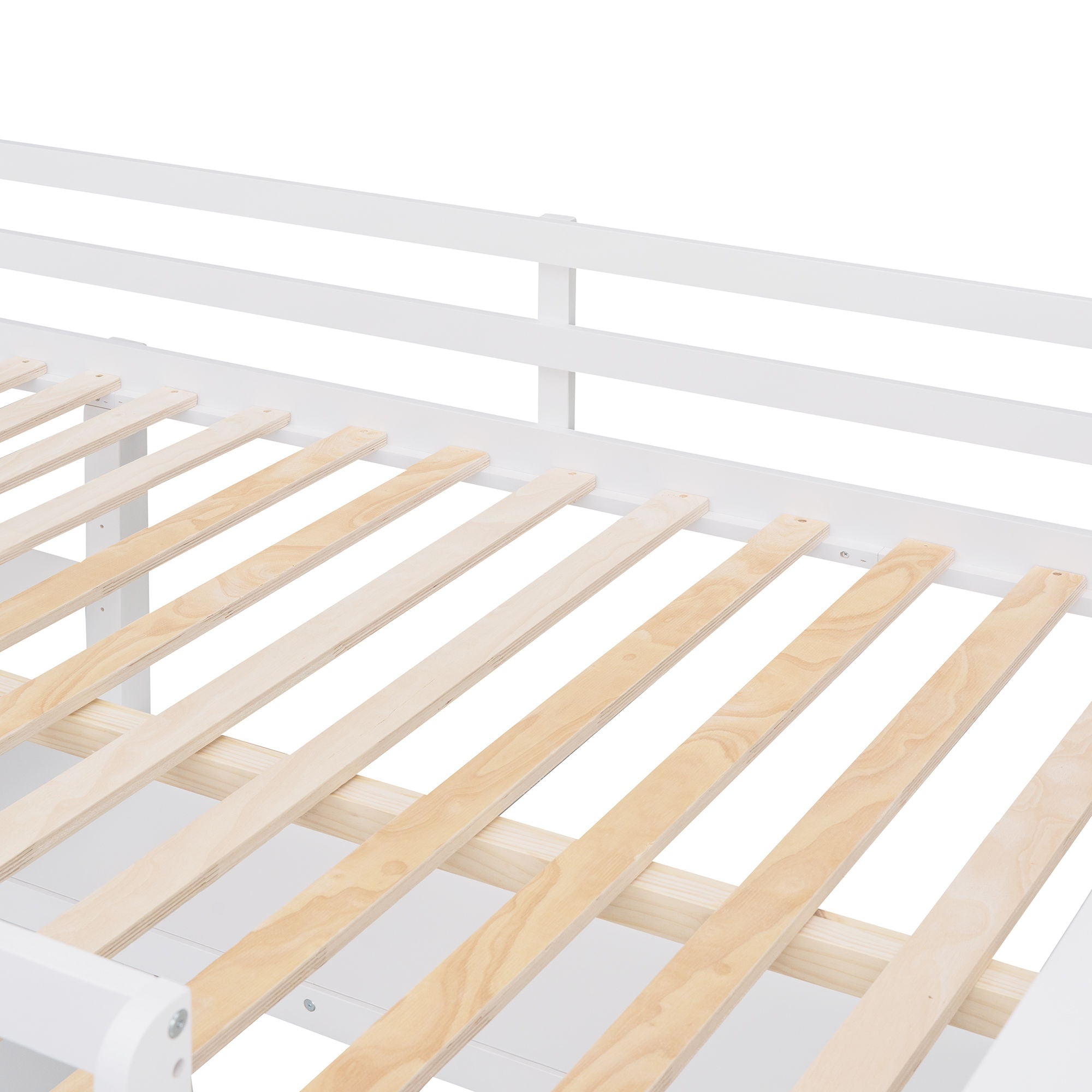 Loft Bed With Drawers With Desk And Shelves