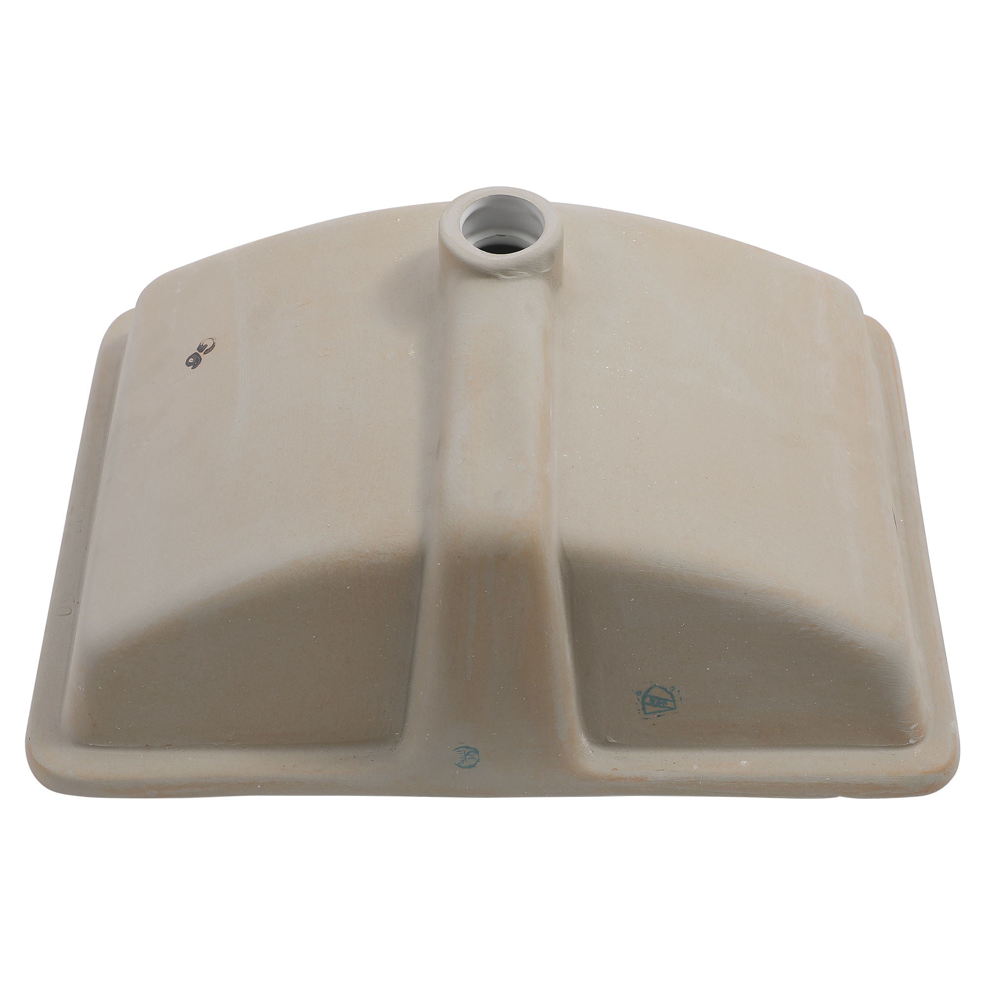 Modern Ceramic Undermount Bathroom Sink With Overflow, High Quality