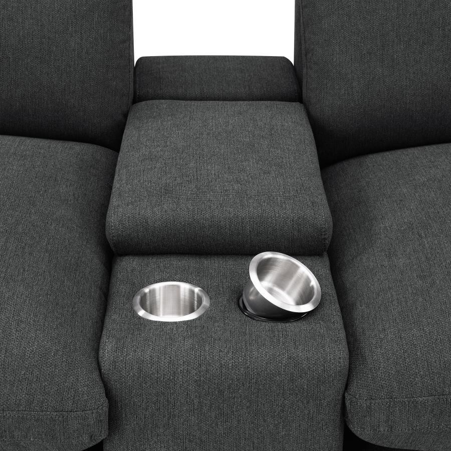Collins - 5-Piece Power Reclining Home Theater Seating