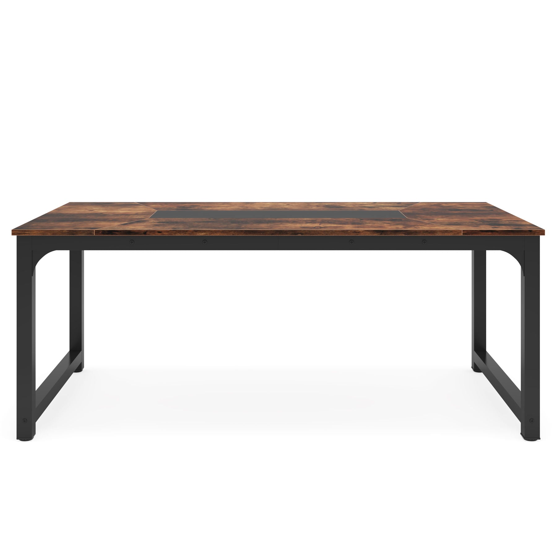 Rectangular Kitchen & Dining Room Table - Brown / Black
