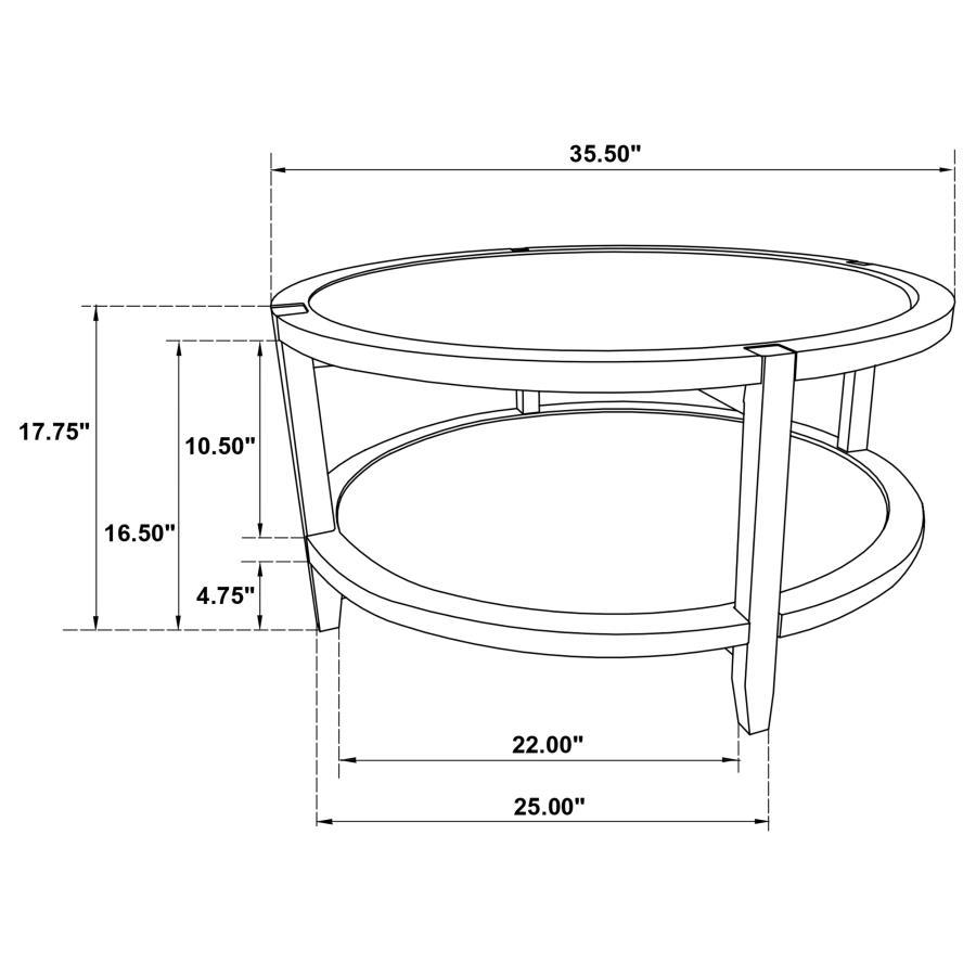 Camillo - Round Solid Wood Table