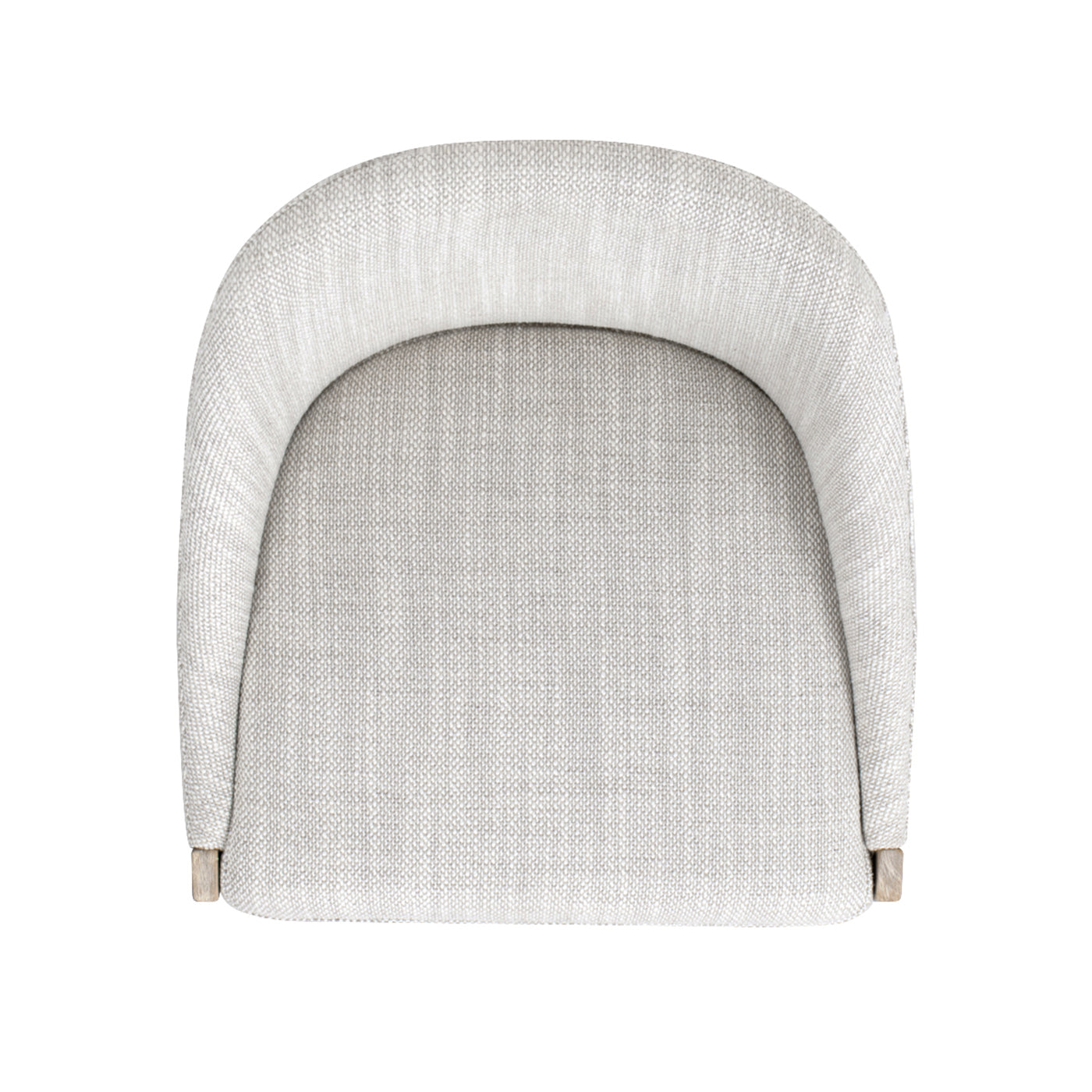 26.5" Upholstered Counter Stool with Curved Back