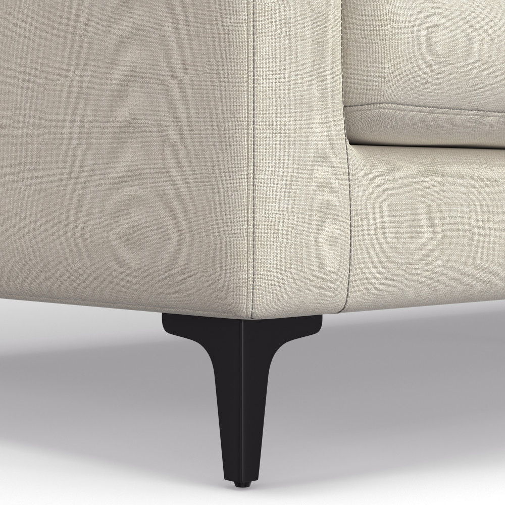 Ava - Mid Century Corner Sectional Sofa Handcrafted - Best Buy Furniture