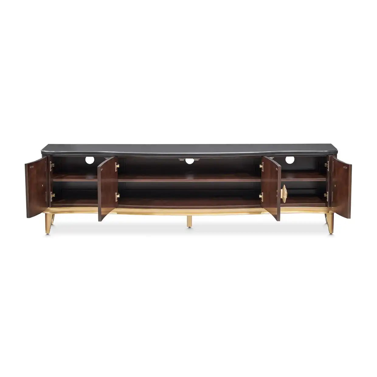 Camellia Field - Media Cabinet - Warm Pecan