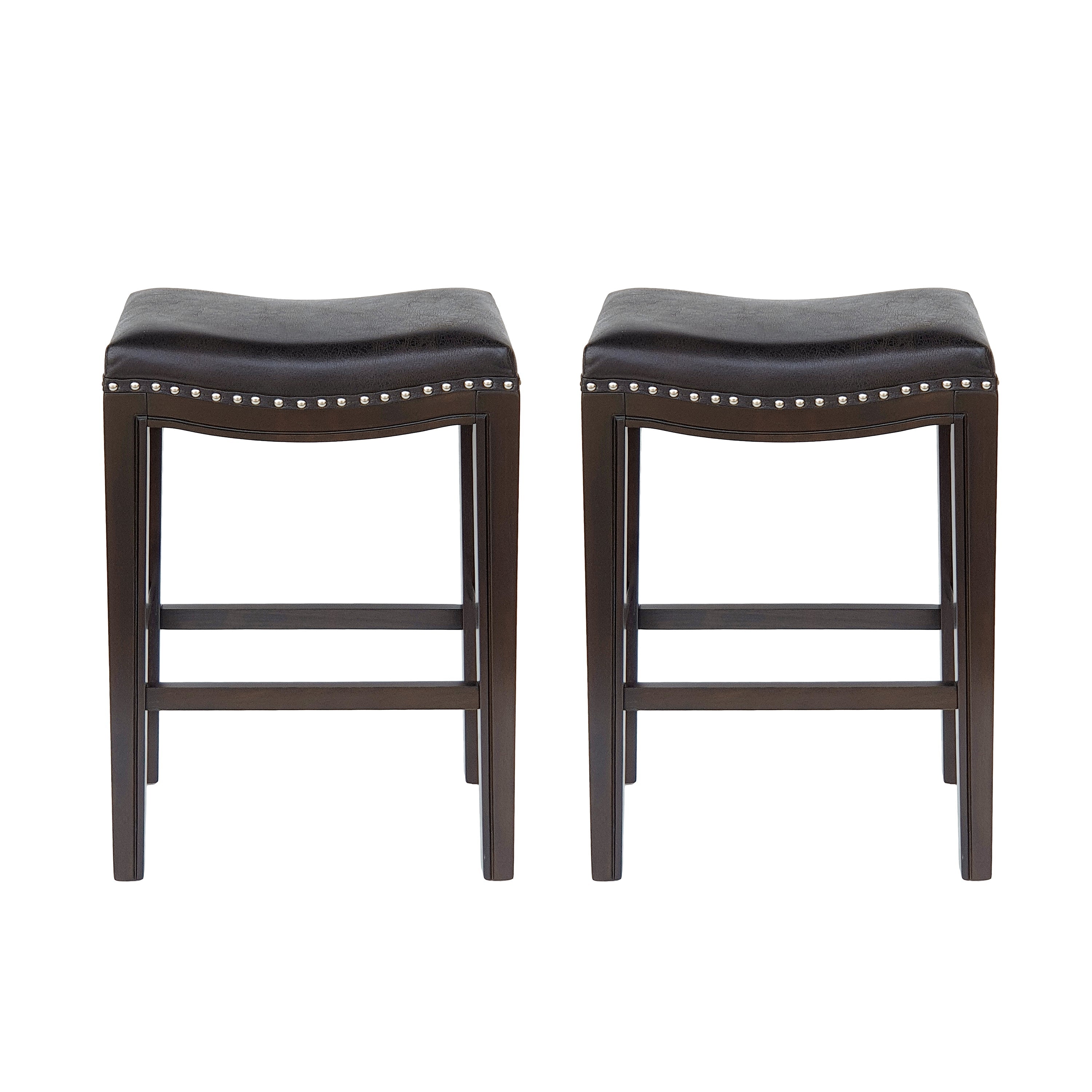 Tiffin Studded Counter Stool MP2 (Set of 2)
