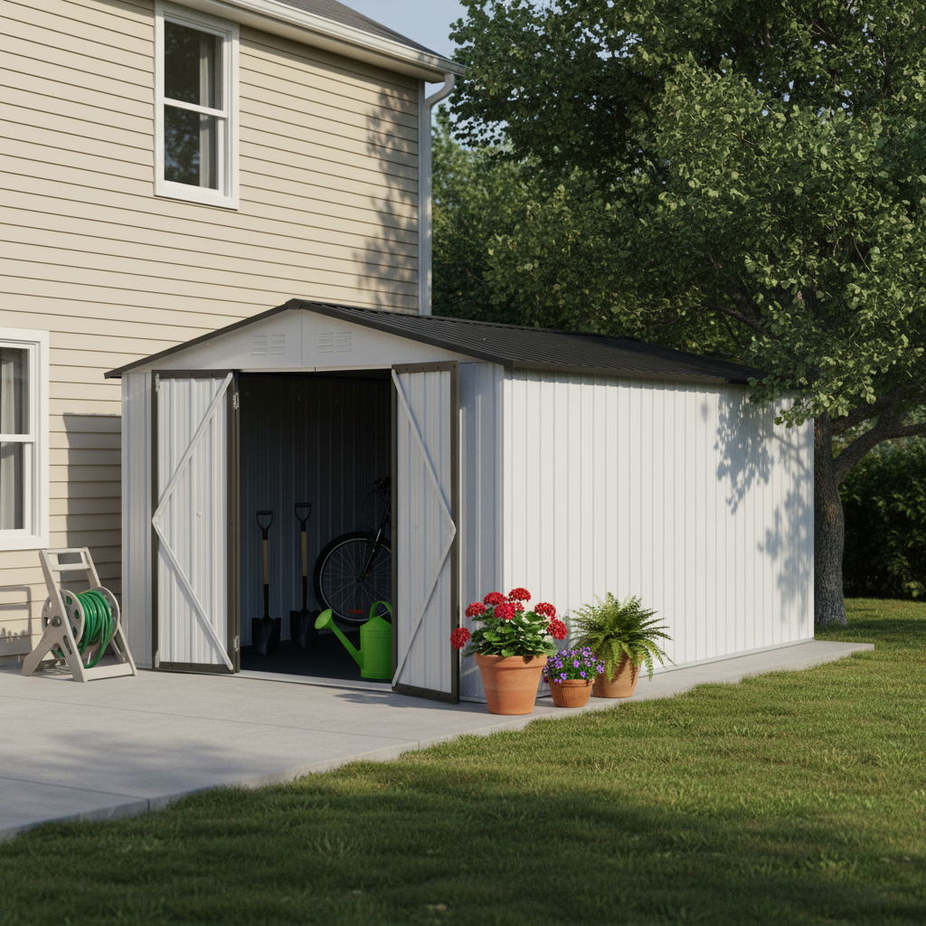 10' x 12' Garden Sheds Outdoor Storage Sheds