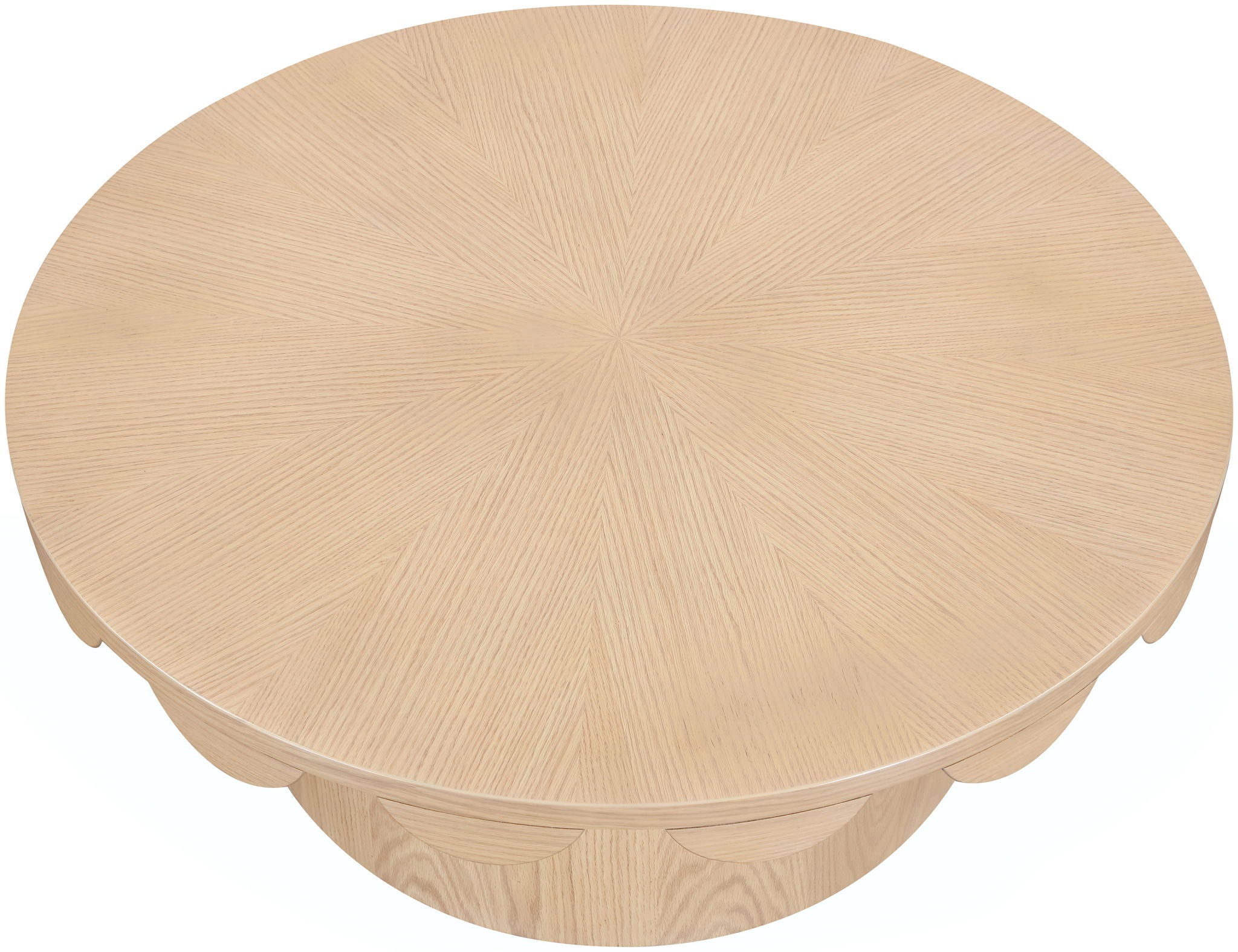 Dahlia - Oak Veneer Table