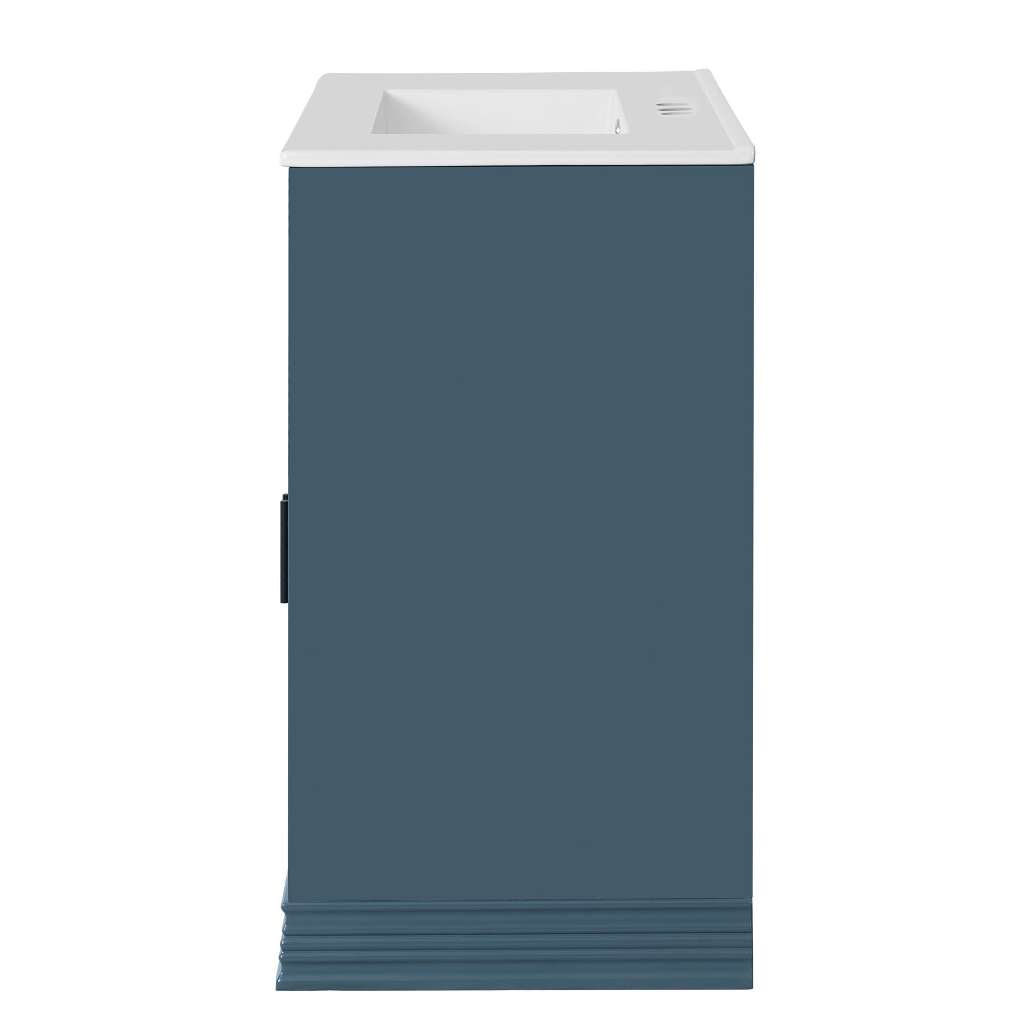 Bathroom Vanity With Sink, Cabinet With 2 Soft Closing Doors