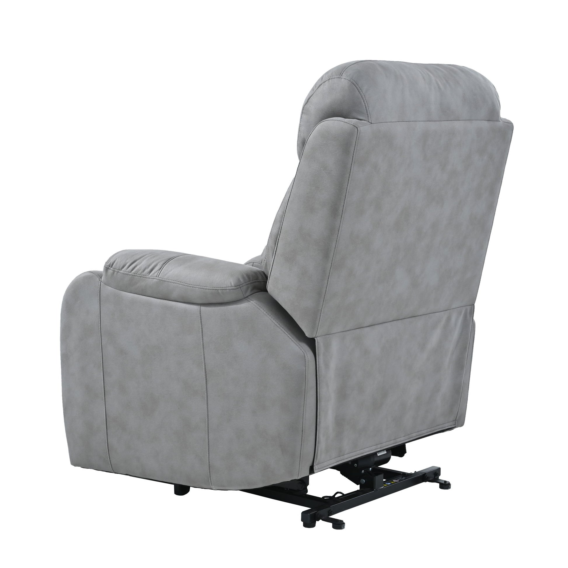 Electric Power Lift Recliner Chair, Fabric Recliner Chair, Home Theater Seating, Living Room Chair, Side Pocket, Remote Control - Light Gray - Best Buy Furniture