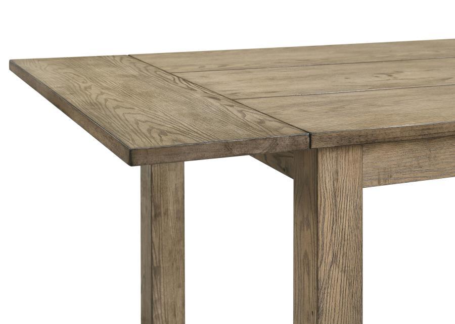 Cardova - 87" Solid Wood Extension Dining Table - Vineyard Oak - Best Buy Furniture