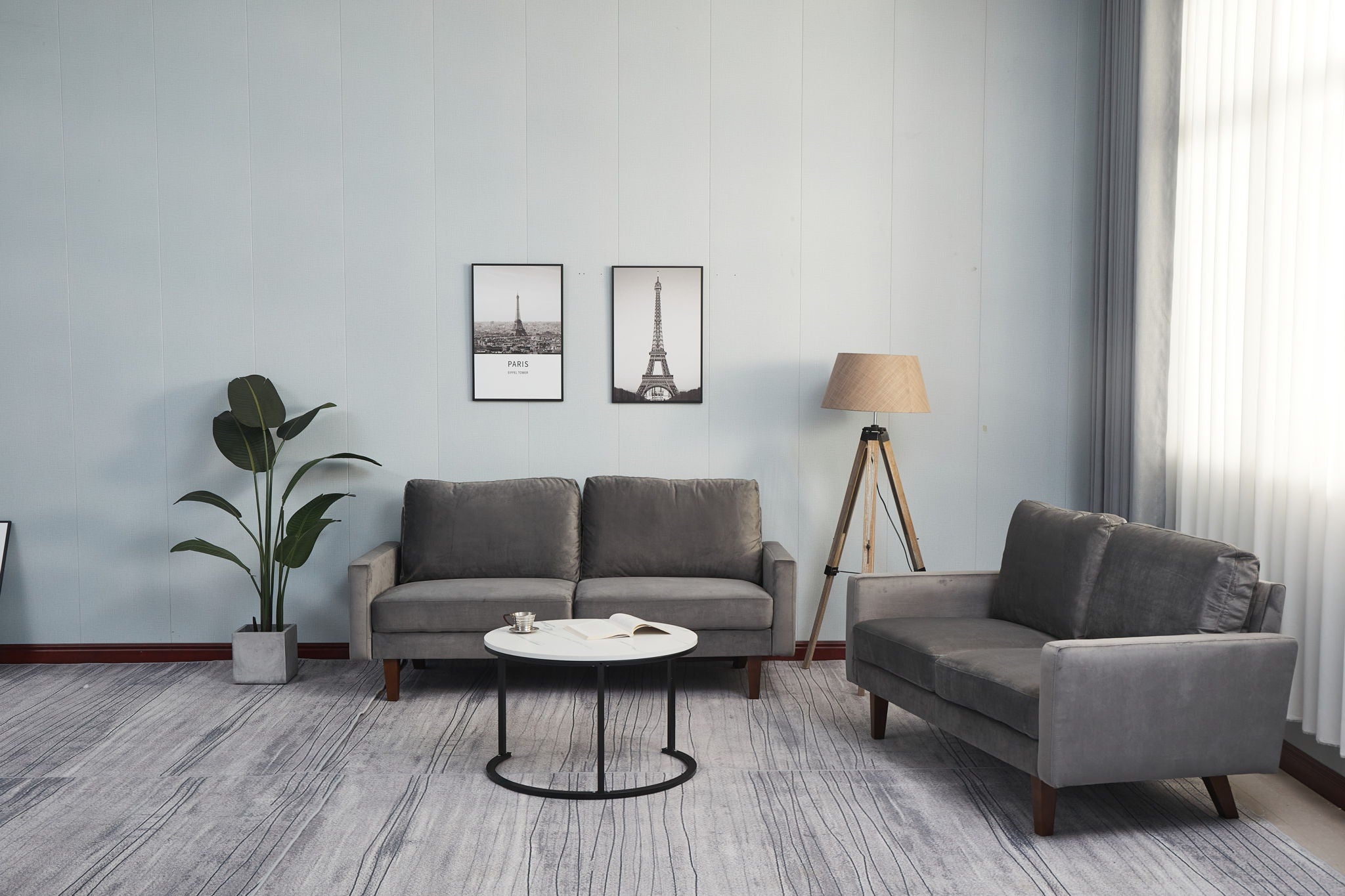 Comfortable Loveseat With Durable Construction