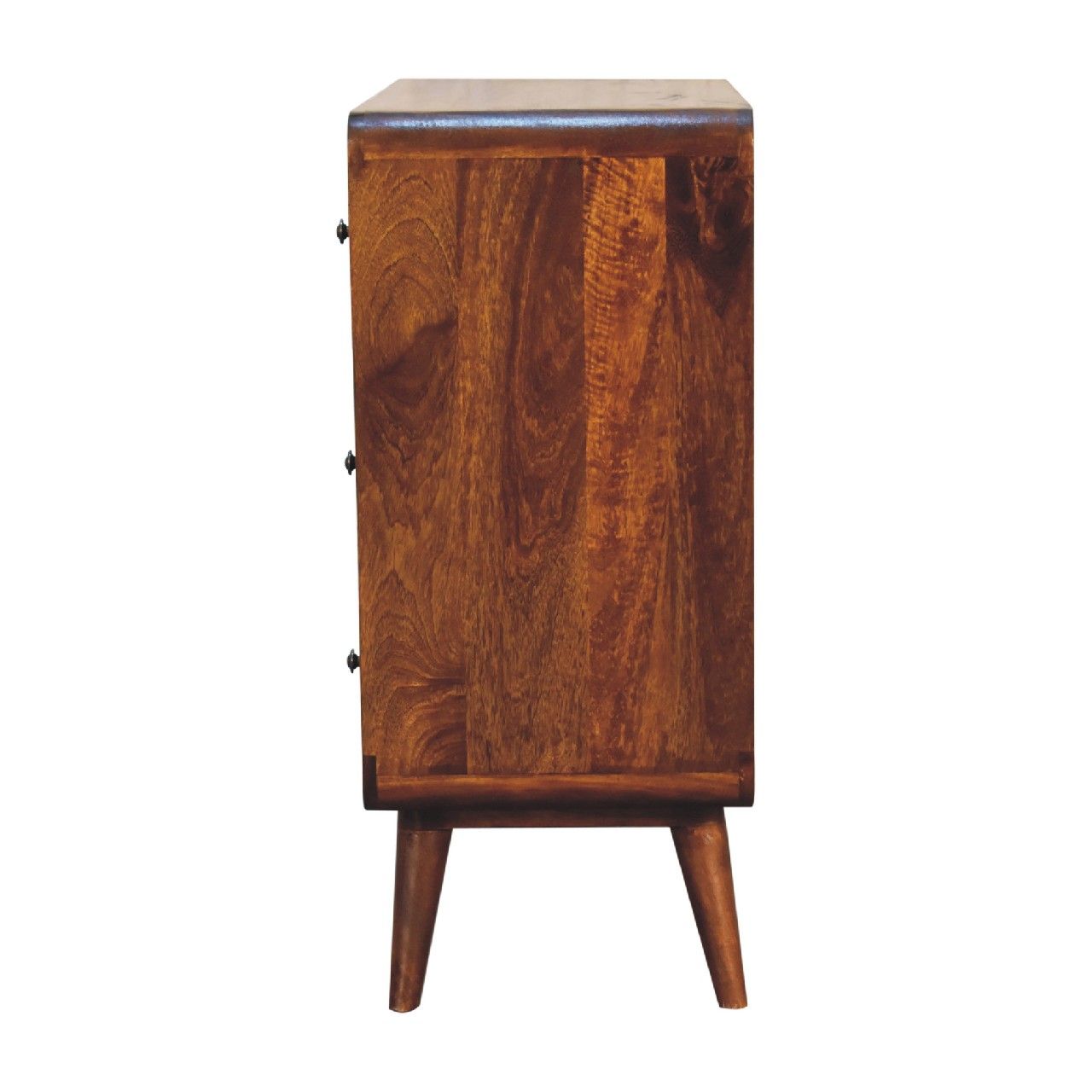 3 Over 2 Curved Chest - Brown