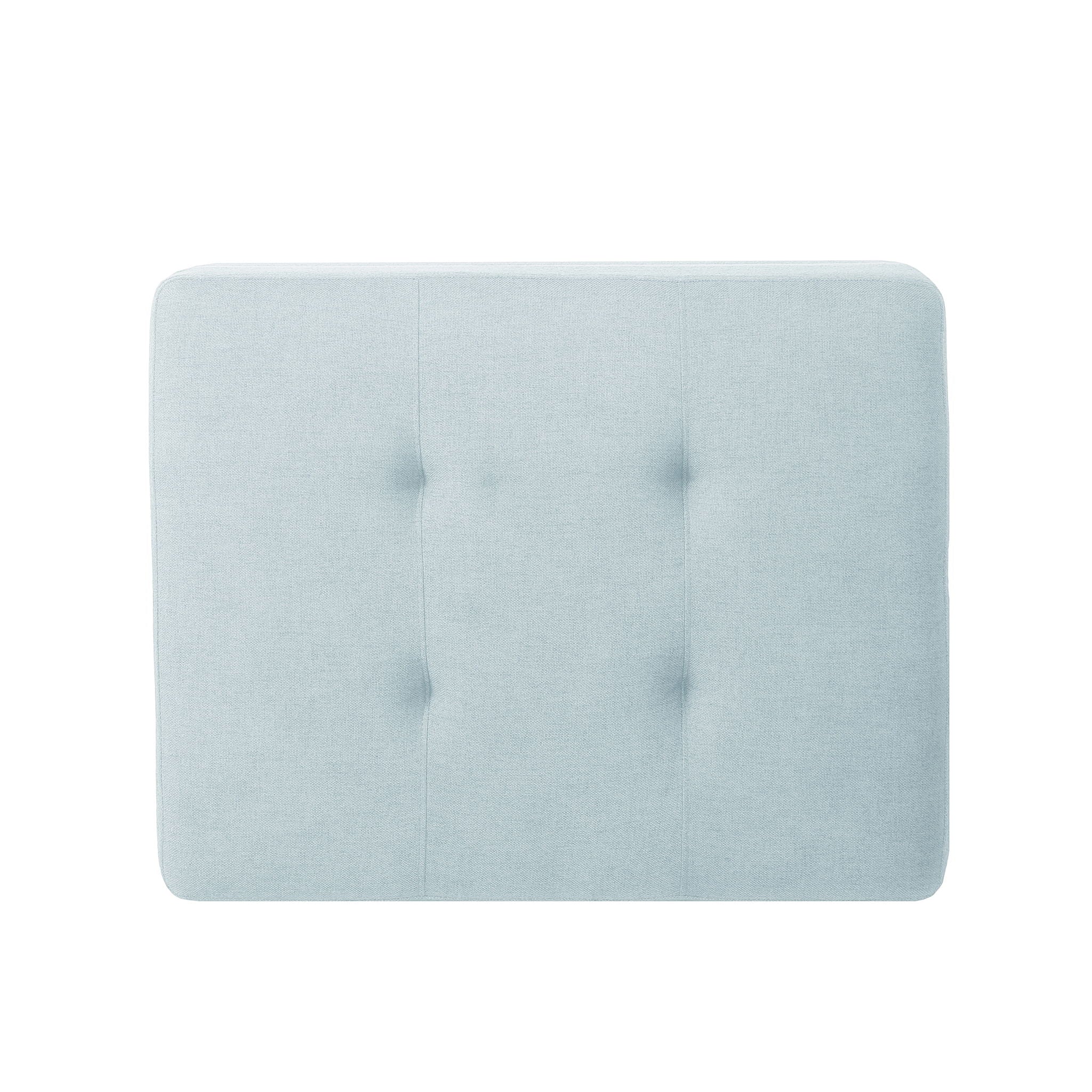Classic Ottoman With Birch Wood Legs And Fabric Upholstery