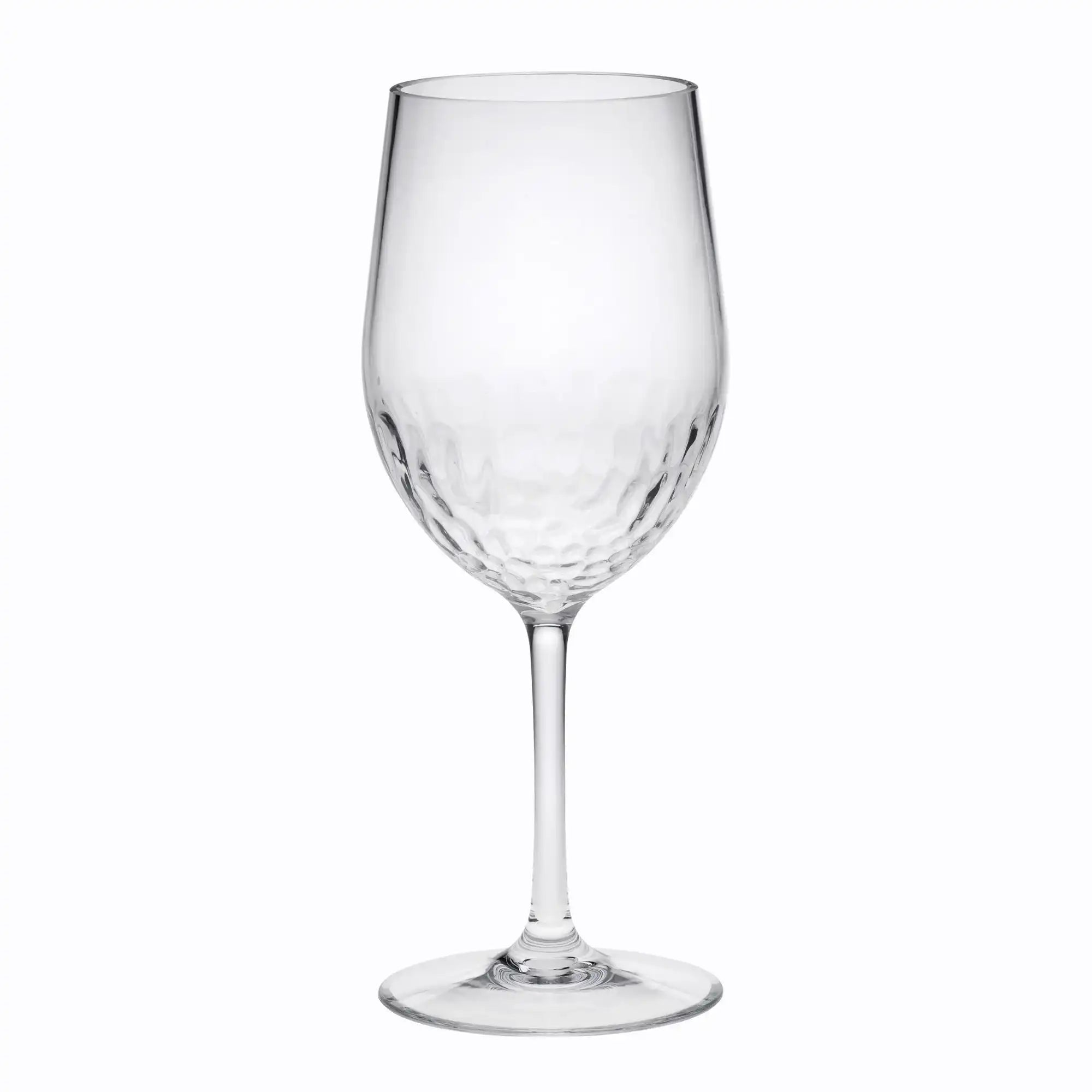 Tritan Hammer - Leadingware Unbreakable Design Plastic Wine Glasses (Set of 4), Bpa Free, 12Oz - Clear