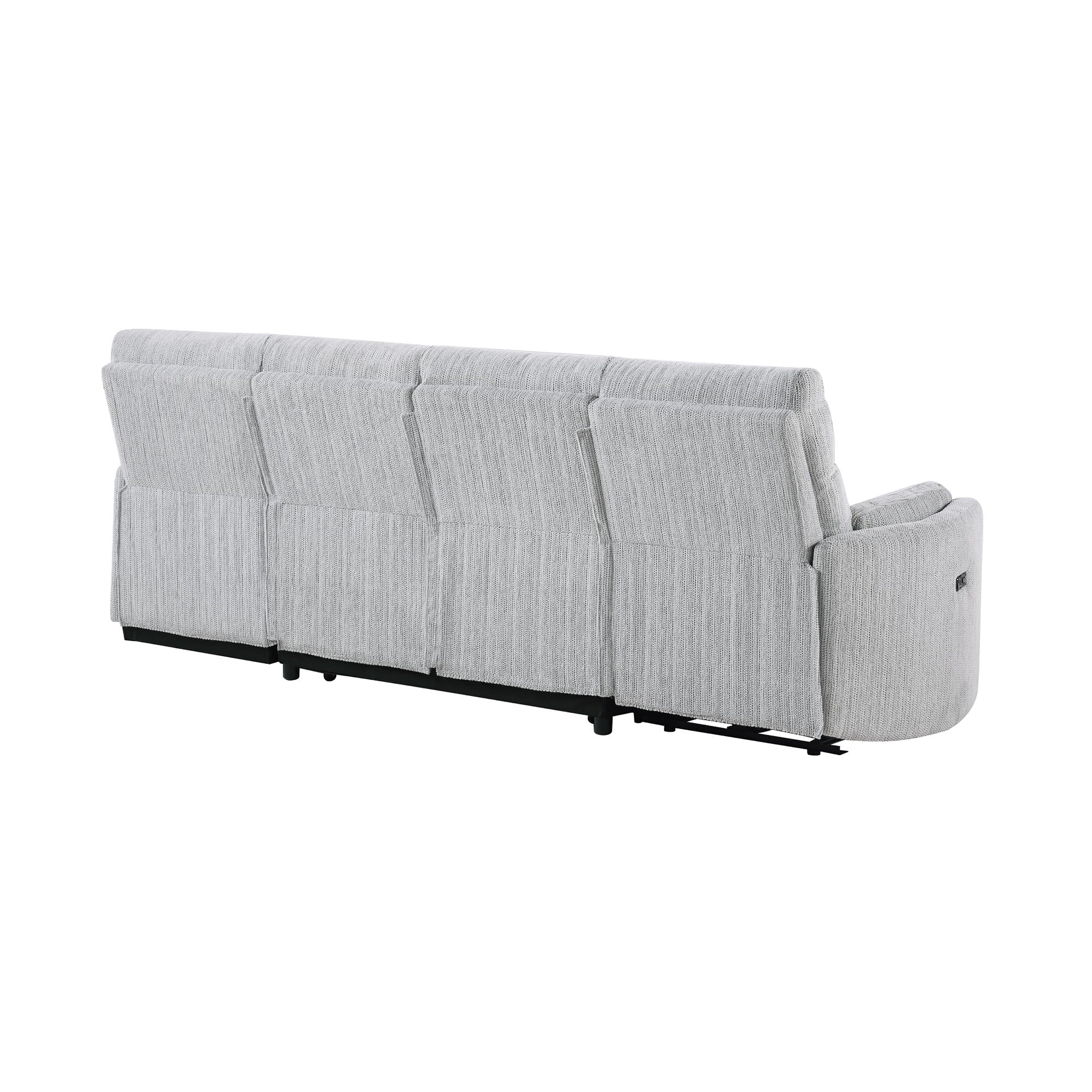 Sleeper Sofa With Storage Chaise - Grey
