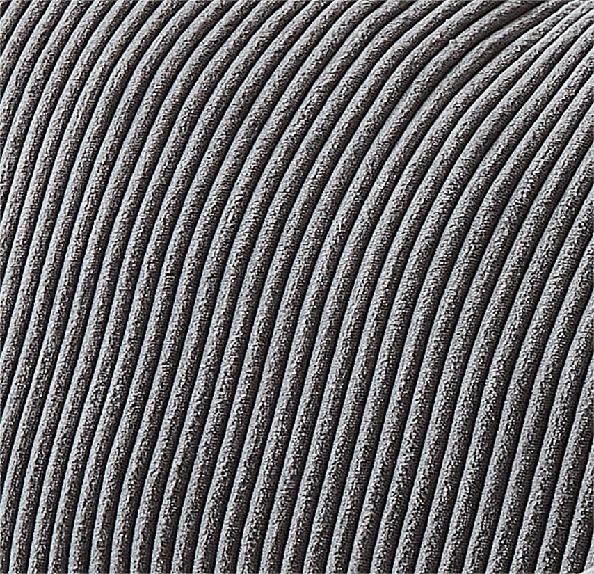 113.5'' Modular Sectional Corduroy Sofa with Storage Ottoman