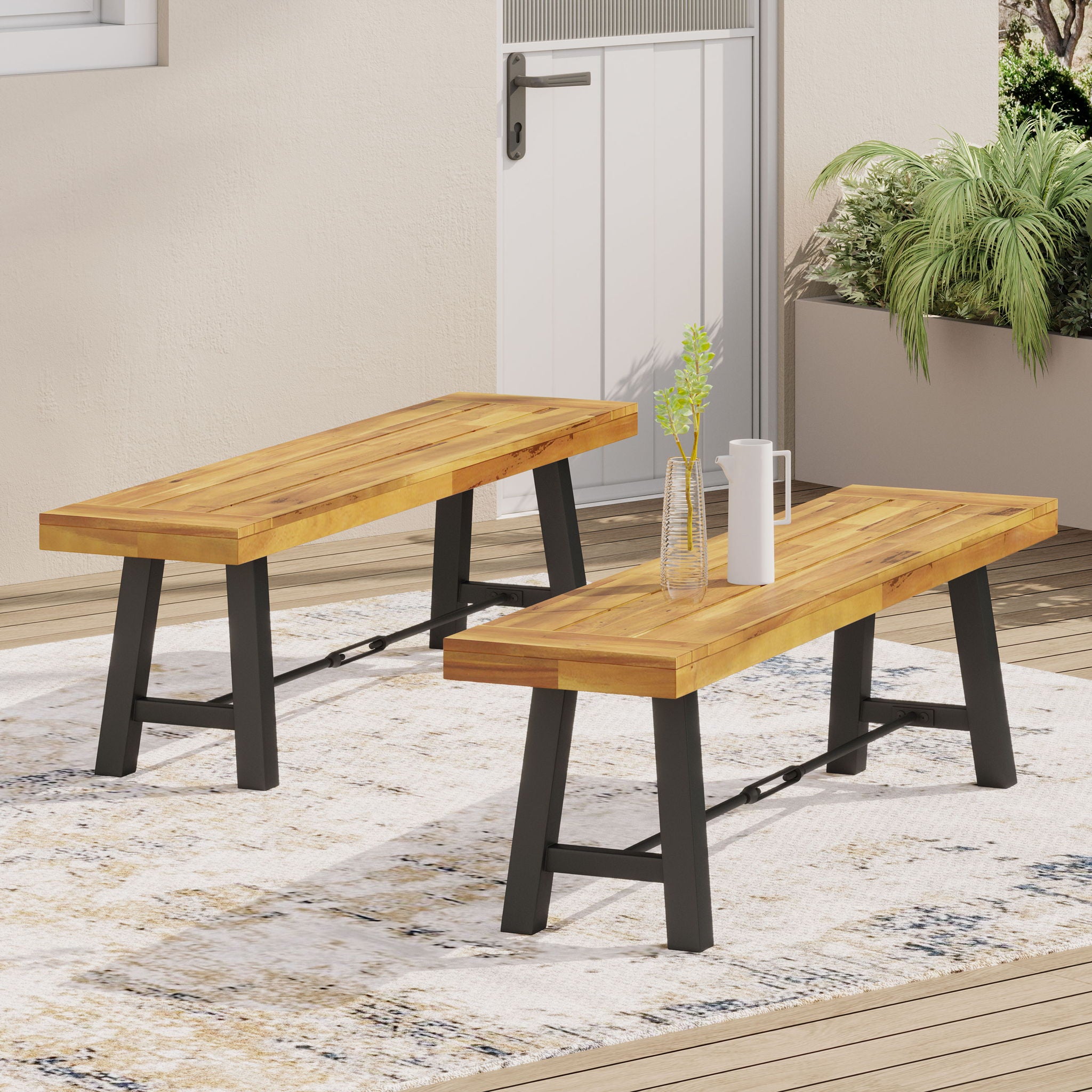 Catriona - Bench - Teak