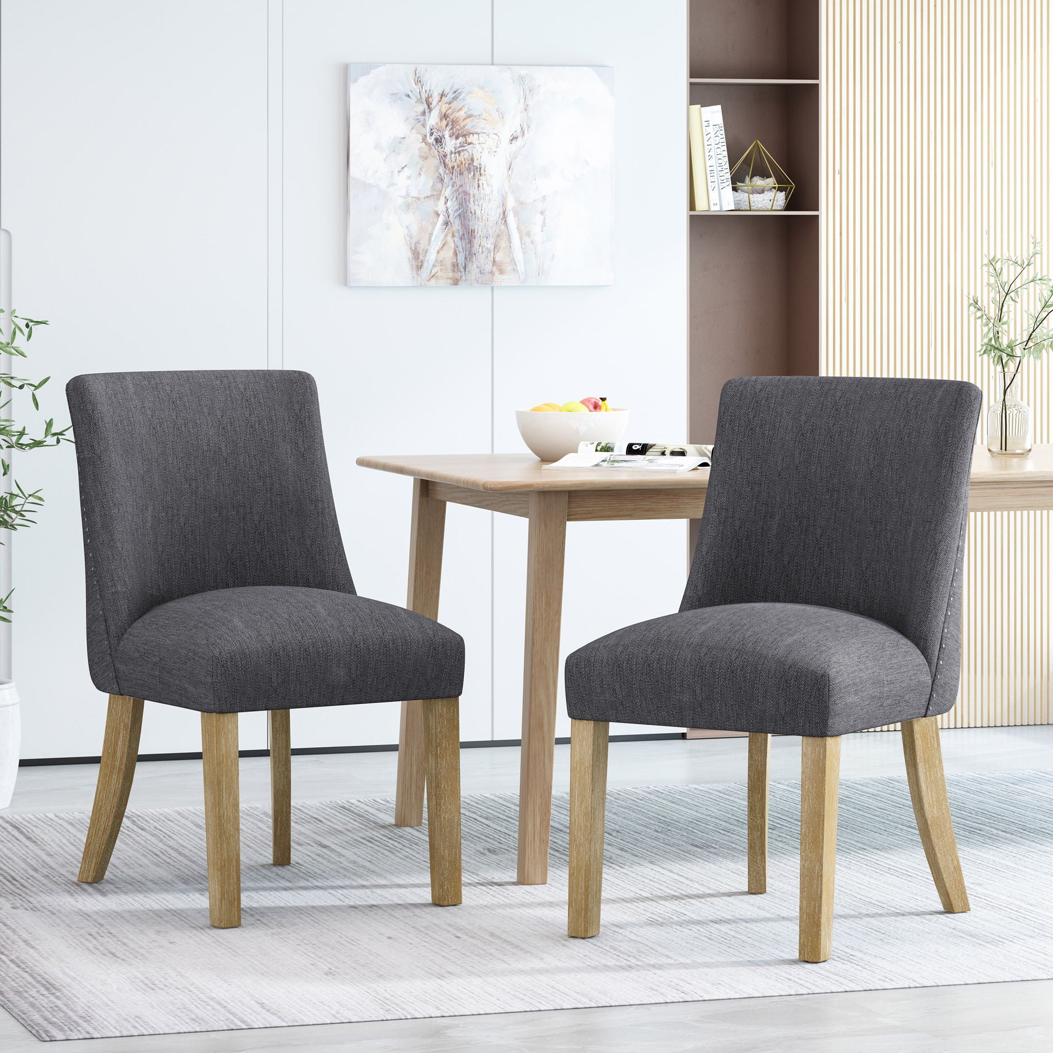Classic Fabric Dining Chair