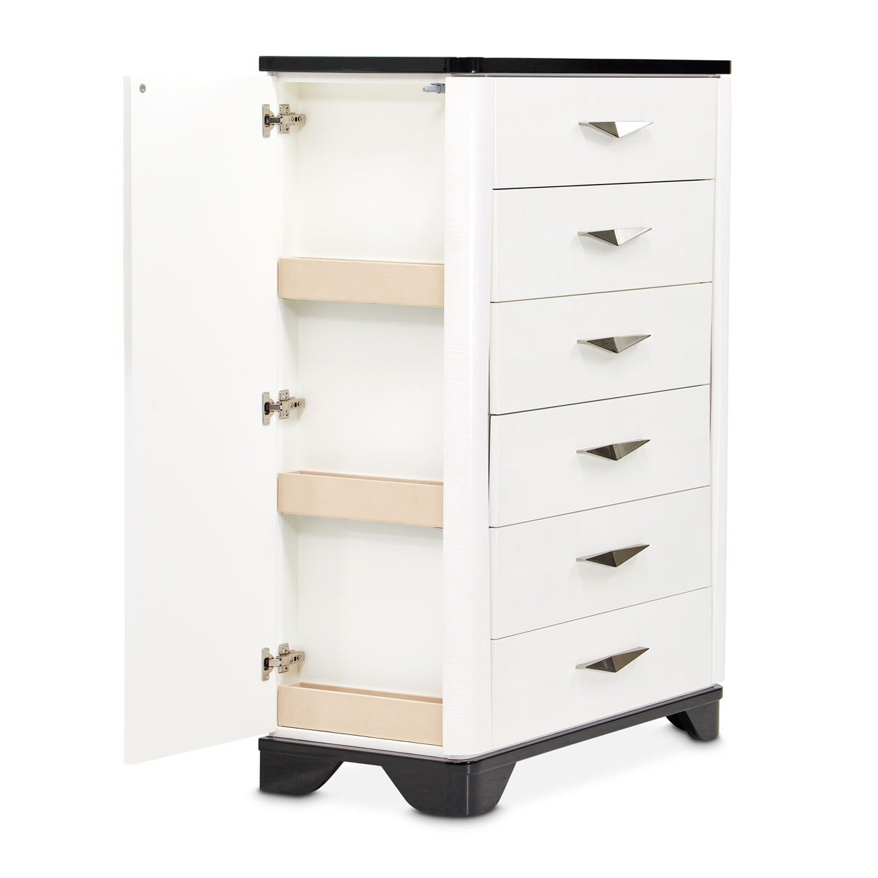 Tuxedo - 6-Drawer Chest - Piano Keyboard - Best Buy Furniture